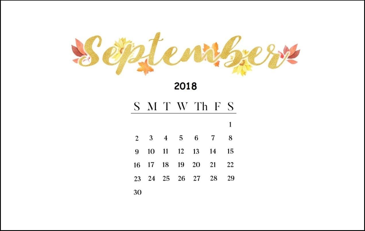 Pick Calendar September 2019 Screensaver Calendar ⋆ The Best