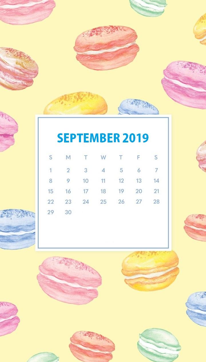 iPhone September 2019 Calendar Wallpapers