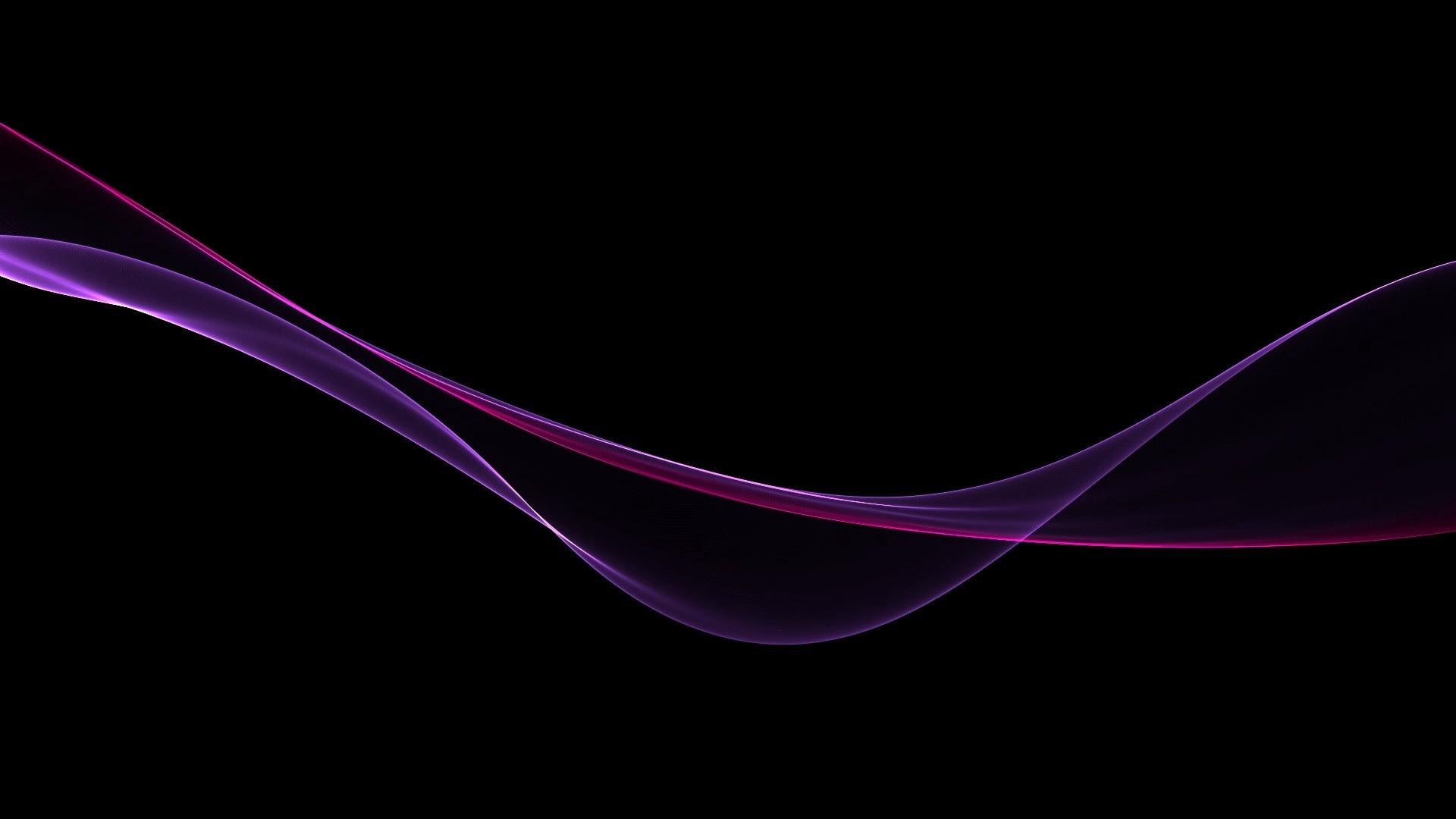 HD wallpaper: purple wallpaper, wavy, lines, background, smoke, veil