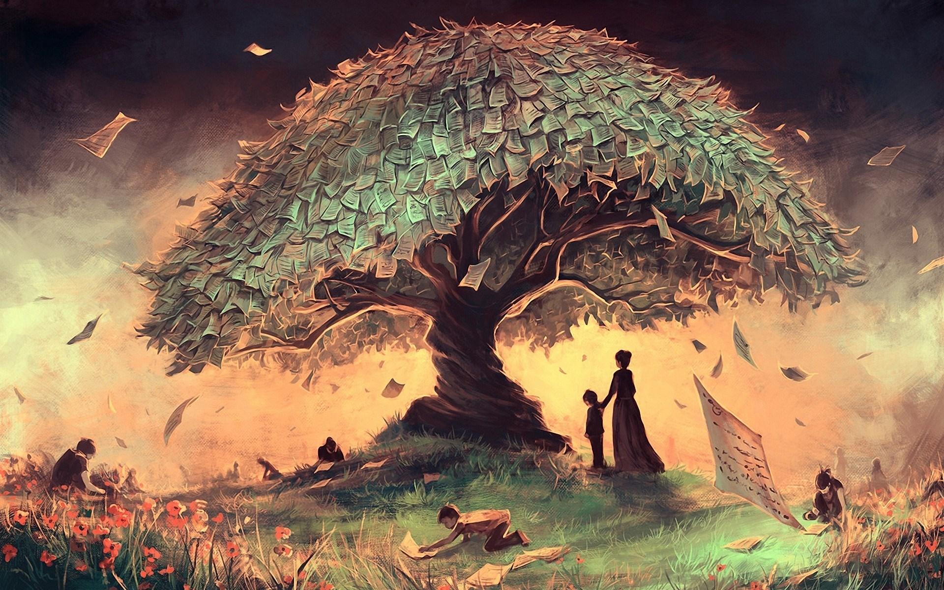 Tree Wallpaper Art Image