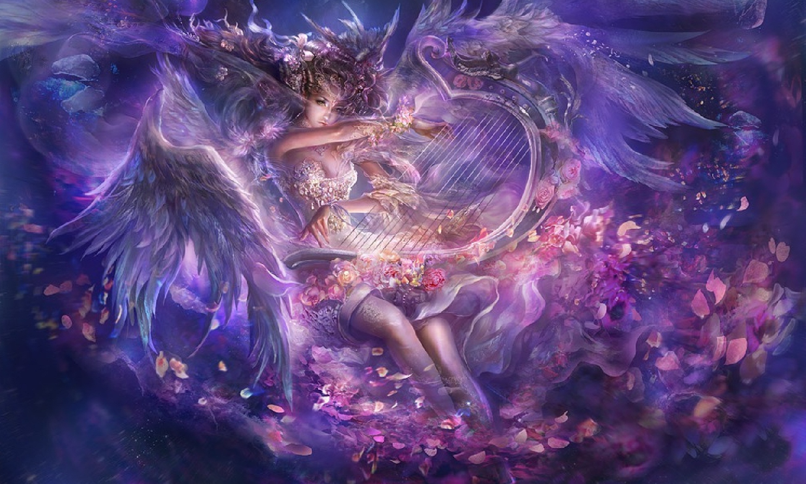 Fantasy Angel Wallpaper for Desktop