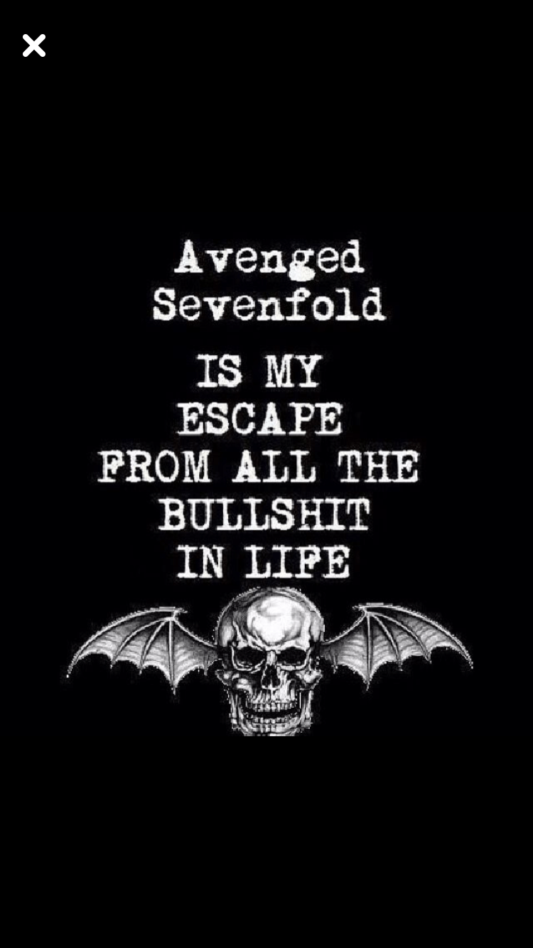 Put A7X on your headphones and forget your shit. Avenged