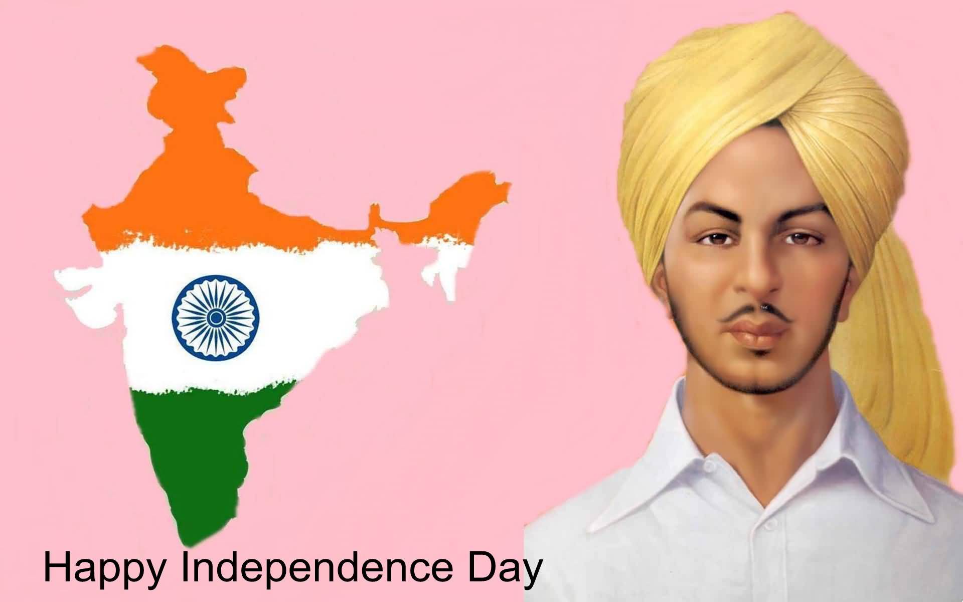 Bhagat Singh Wallpaper Happy Independence Day To All On 15 August