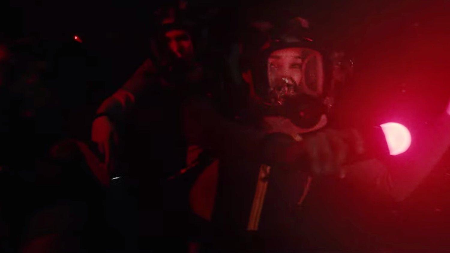 A Shark Attacks a Group of Underwater Explorers in First Trailer