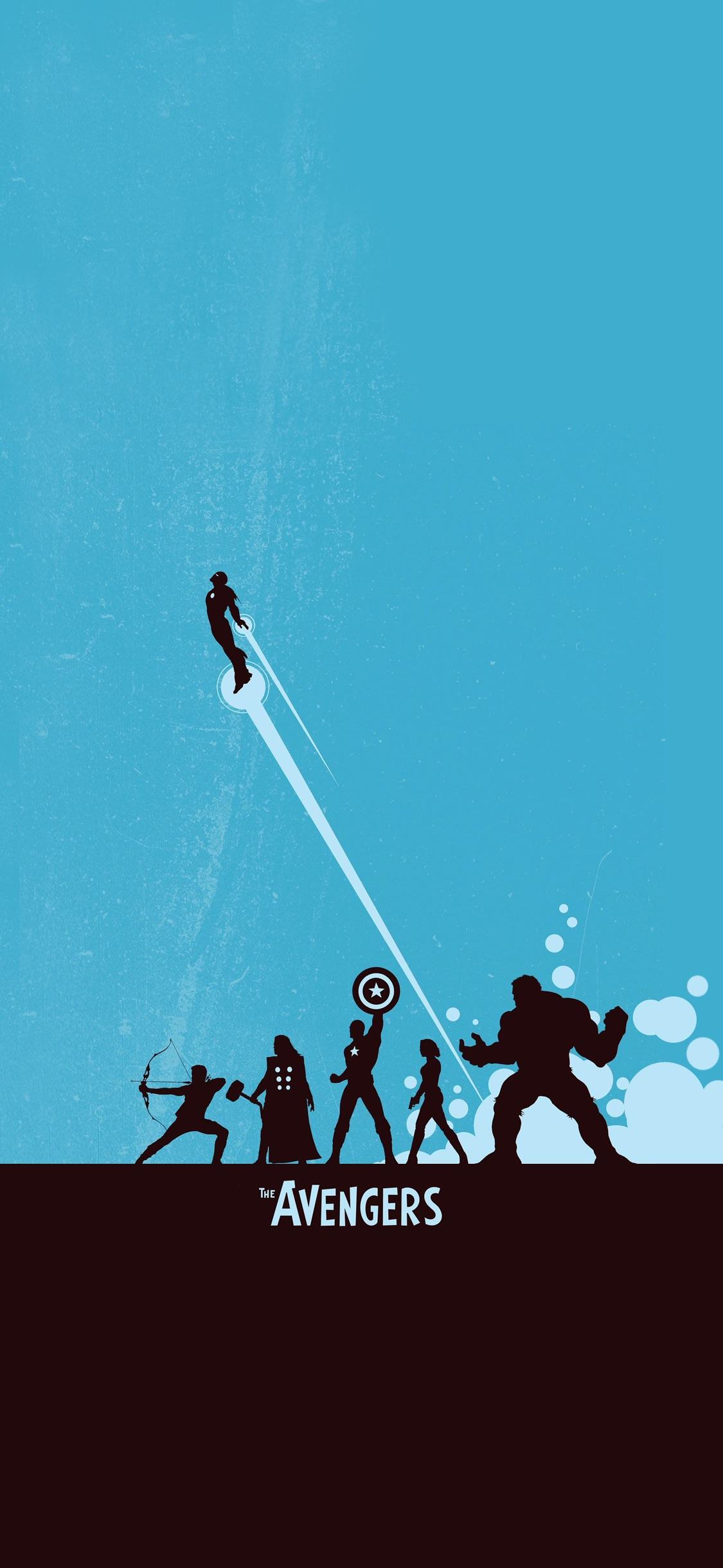 Avengers iPhone Xs Max Wallpaper (Resized)