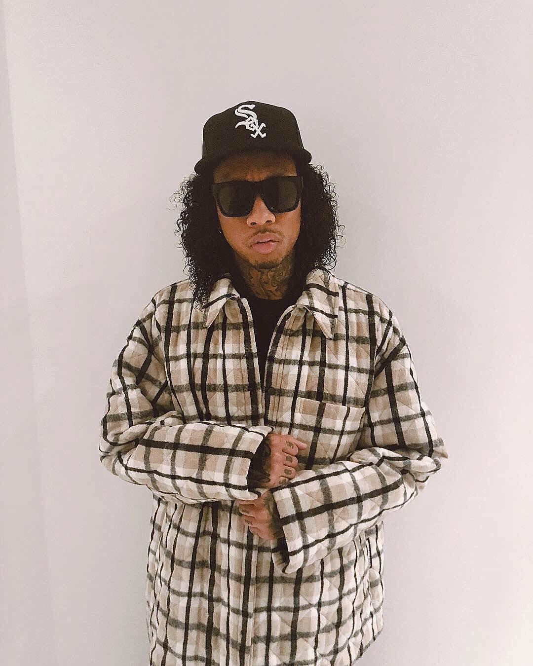 STRAIGHT OUTTA #COMPTON #Tyga dressed up as the legendary