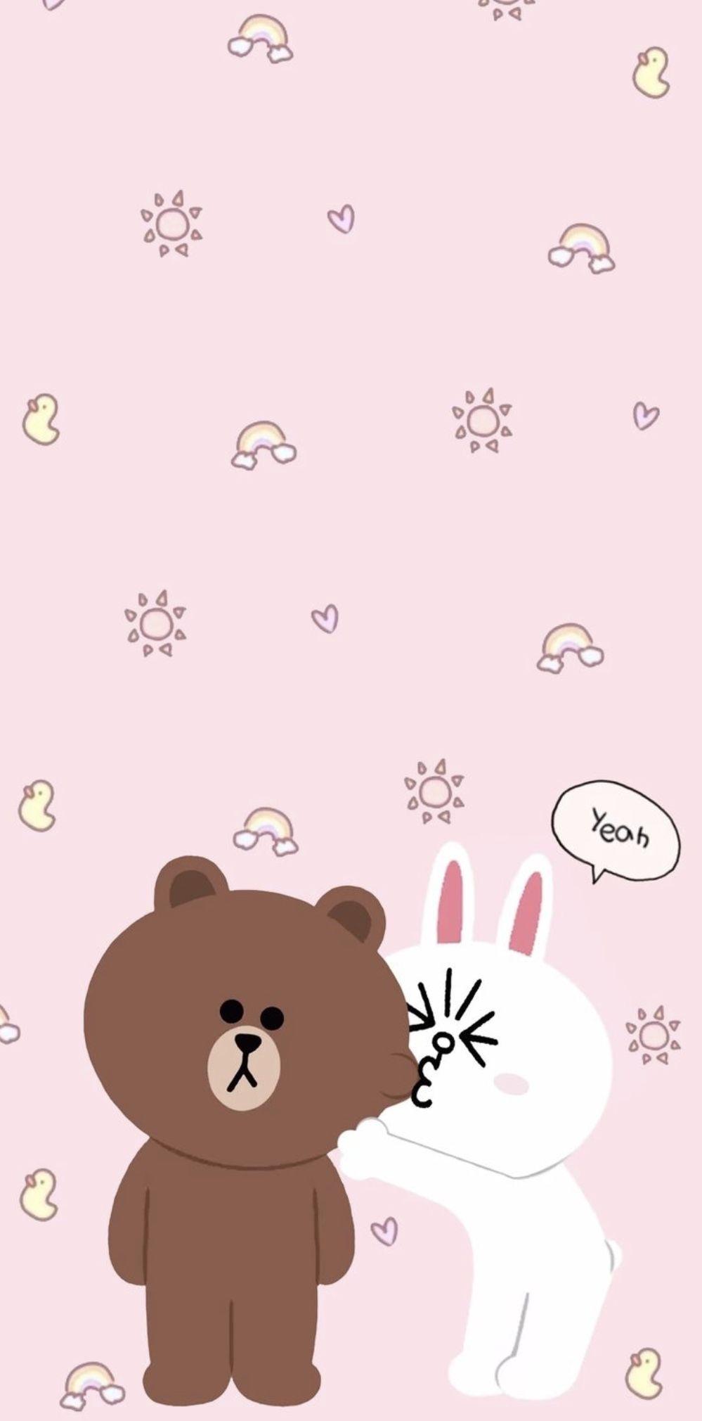 LINE Friends Bear #Line #Friends #Bear #Korea #Korean #app #cute