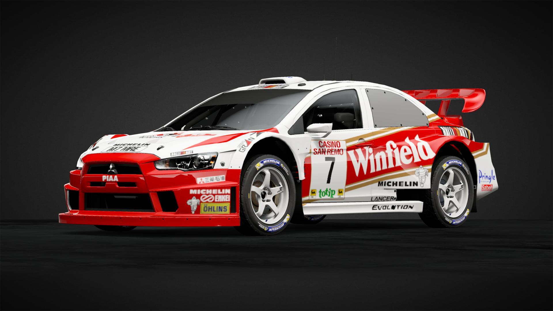 Winfield Mitsubishi Lancer Livery