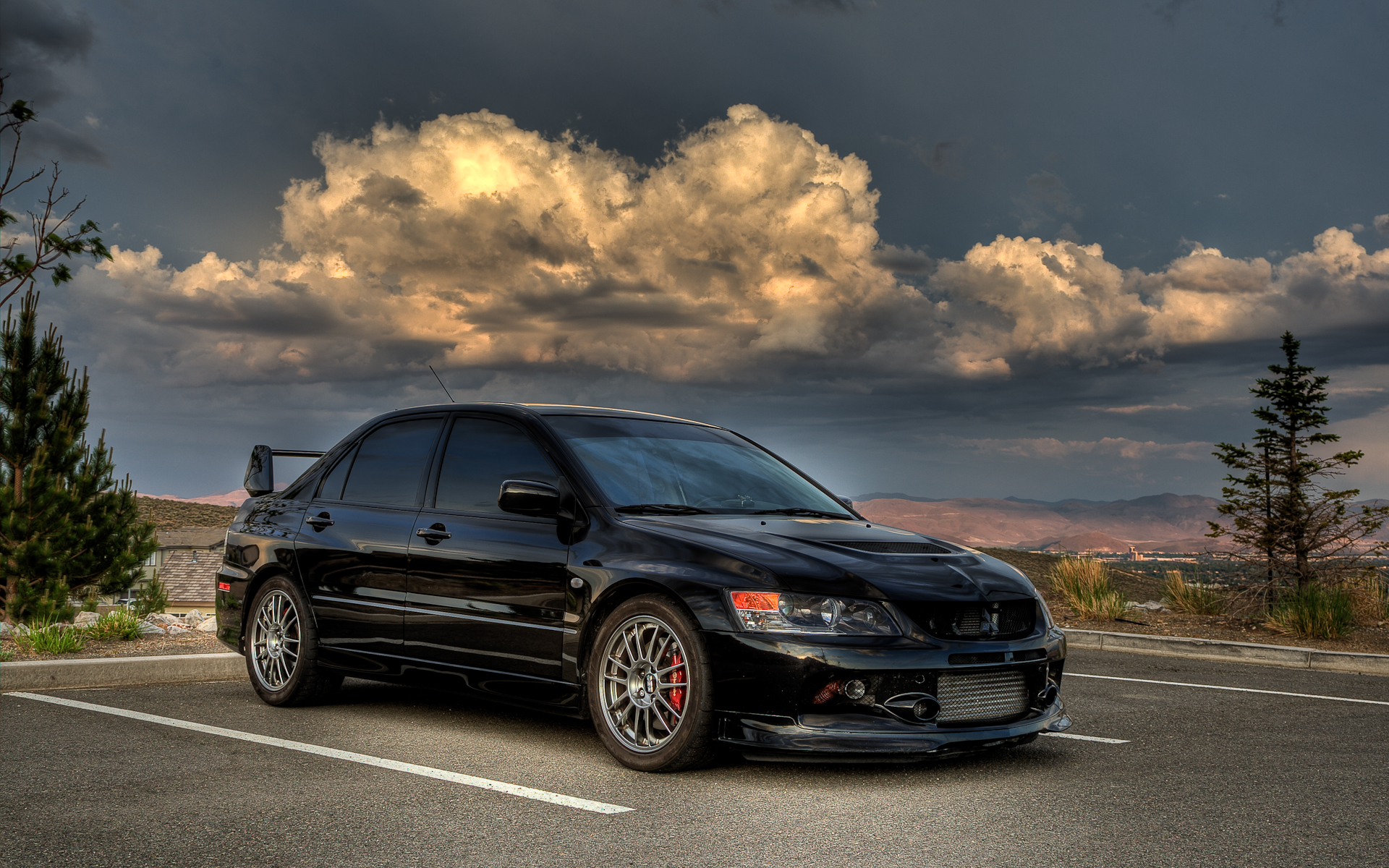 lancer evo ix mitsubishi lancer tuning free desktop wallpaper Car