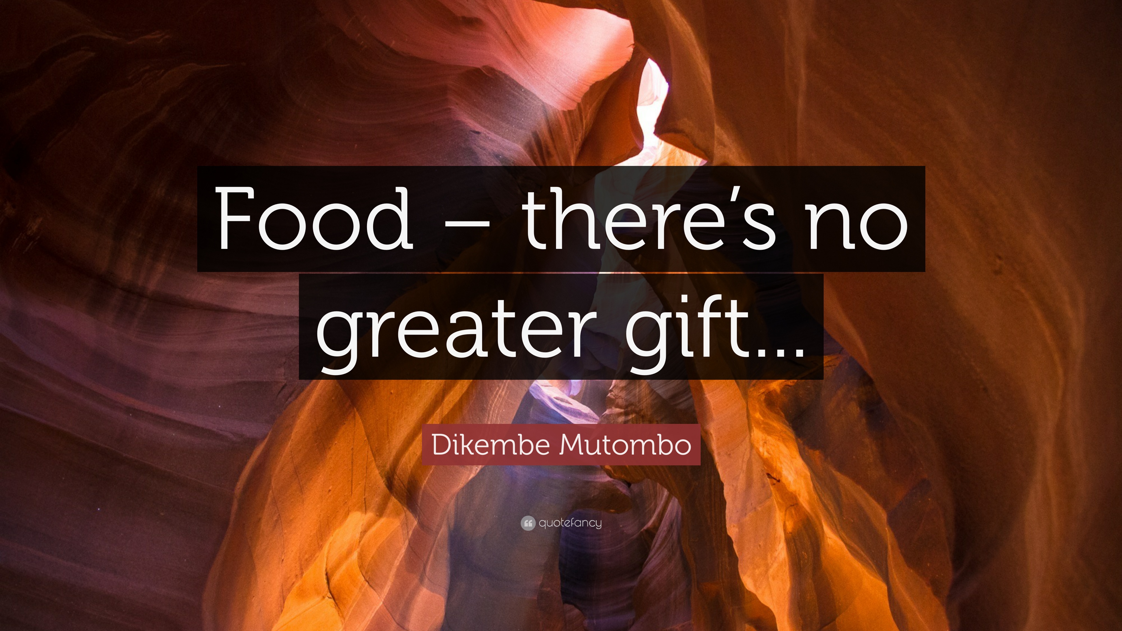 Dikembe Mutombo Quote: “Food