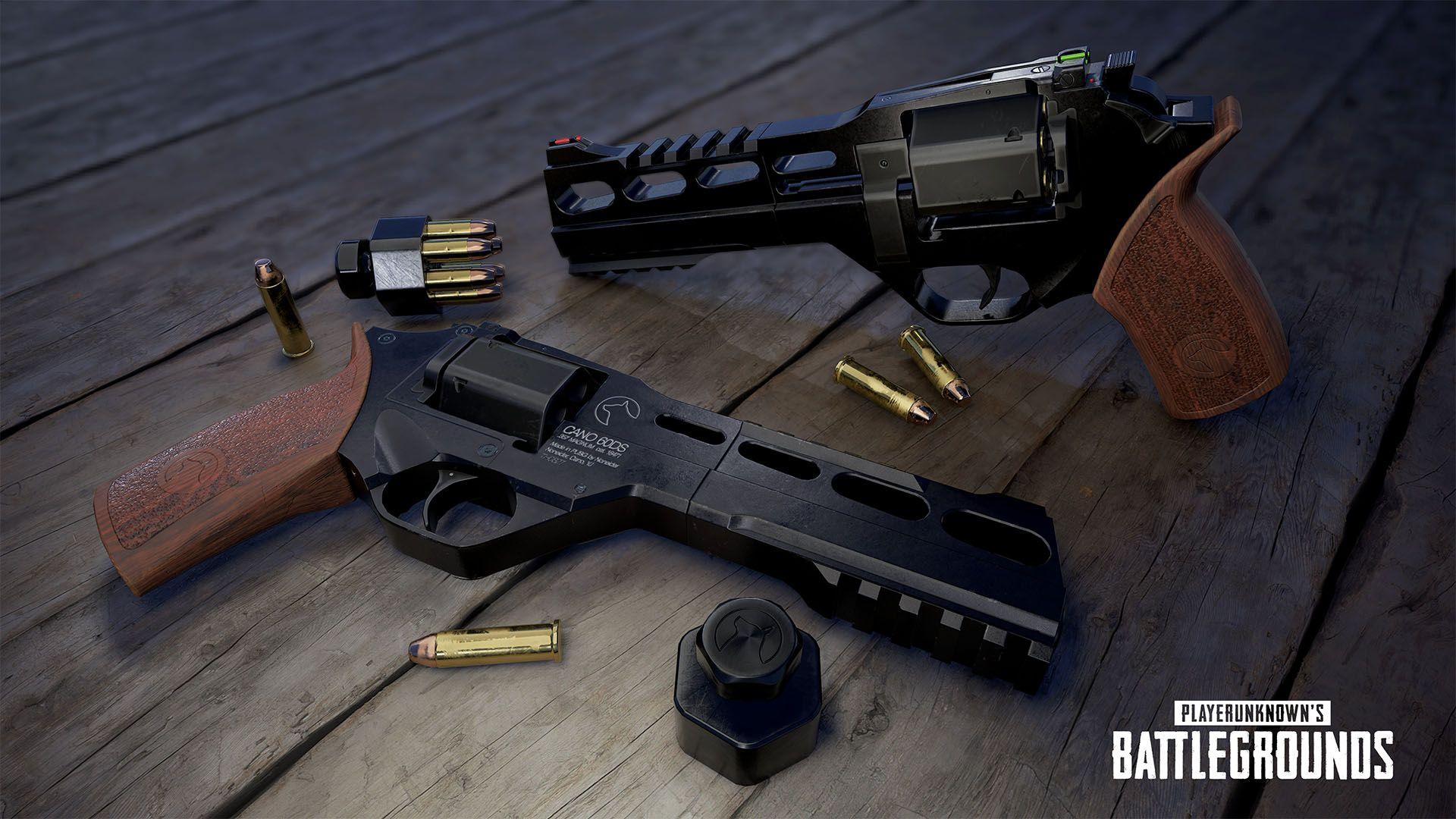 NVIDIA Exclusive: PUBG Desert Map gets a New Weapon, the R45 .357
