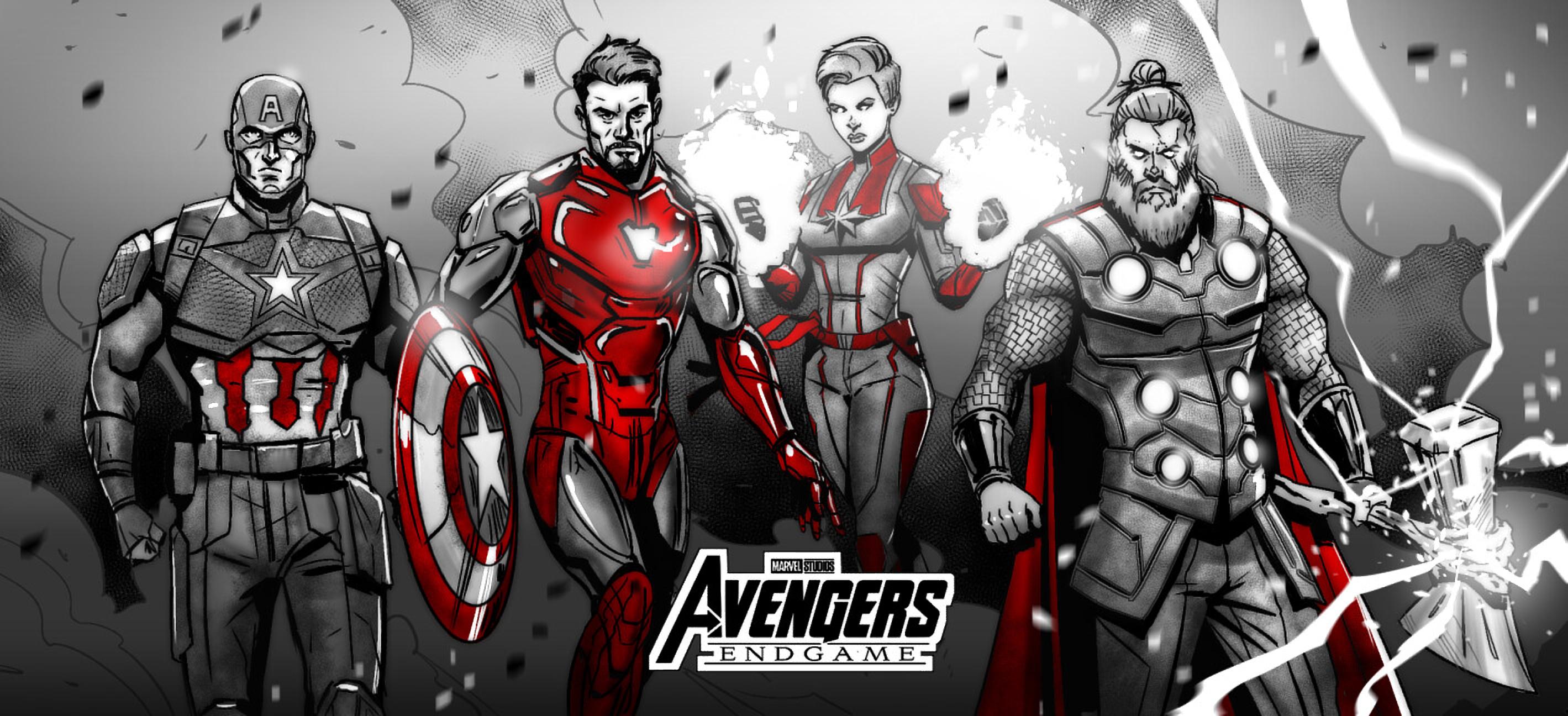 Avengers Endgame Quantum Realm Suits by Gaugex Frank Wallpaper and Free