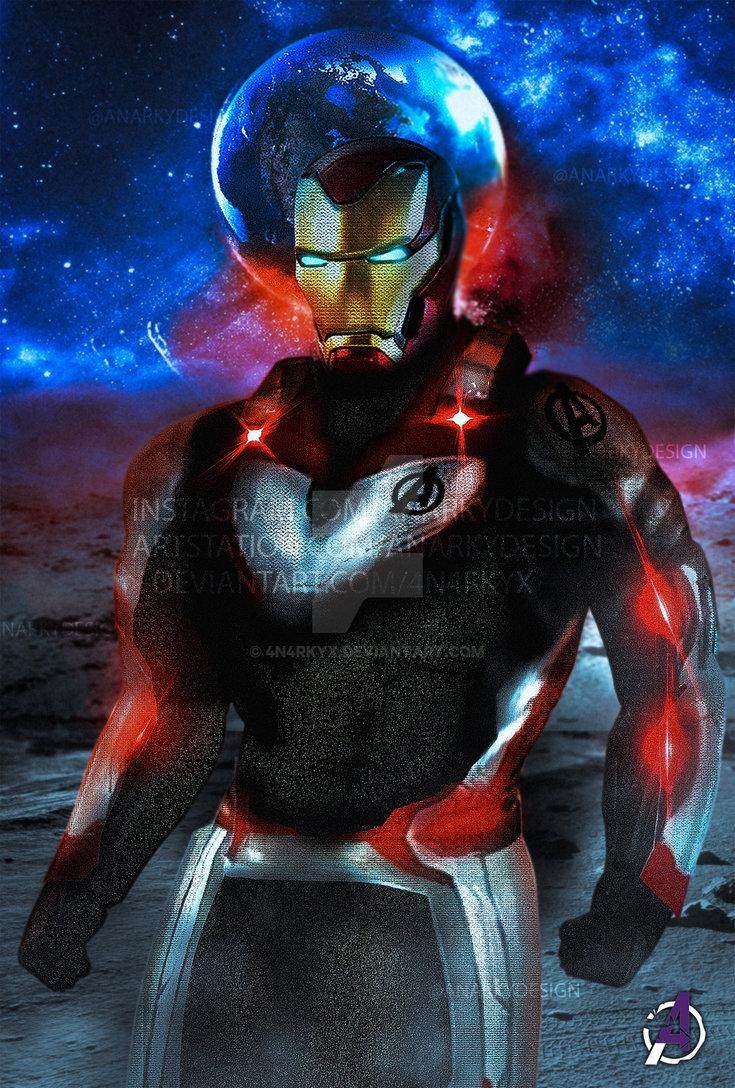 Poster: Iron Man Quantum Realm Suit Variant 2