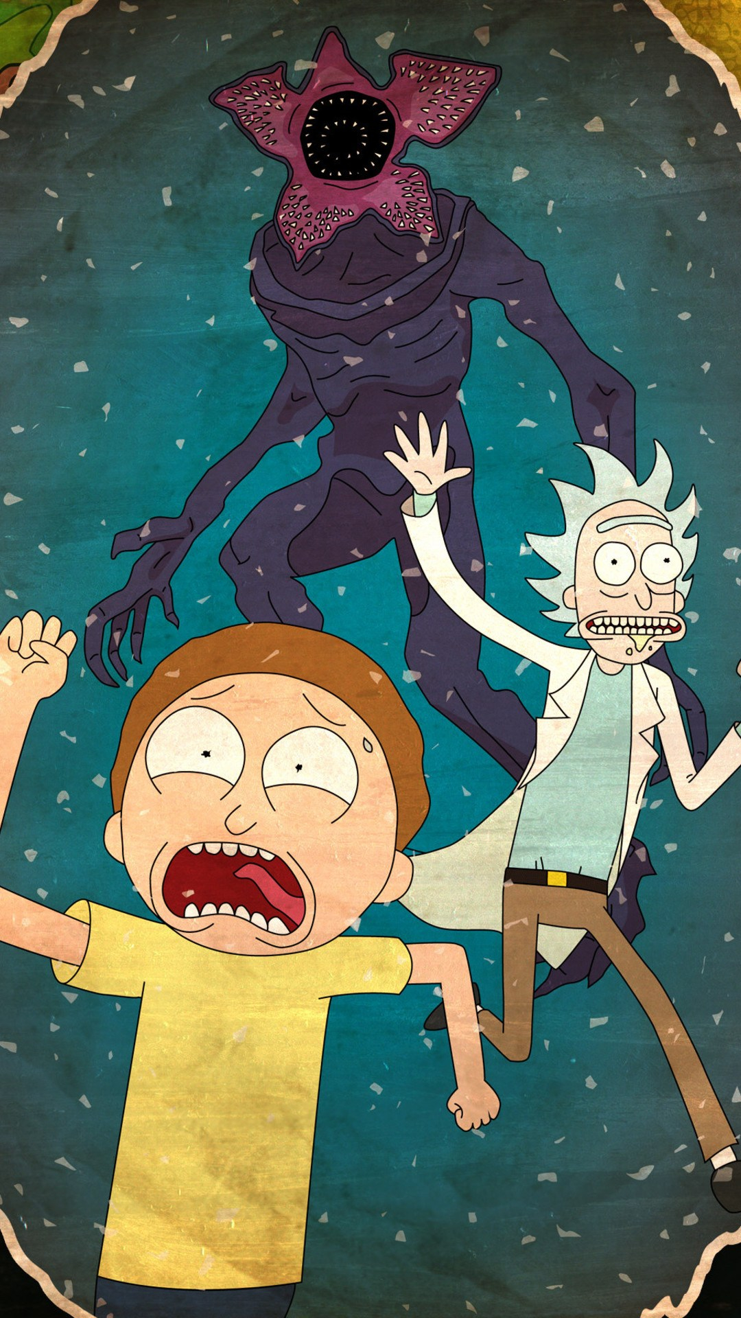 Awesome Rick And Morty iPhone 6 Wallpaper