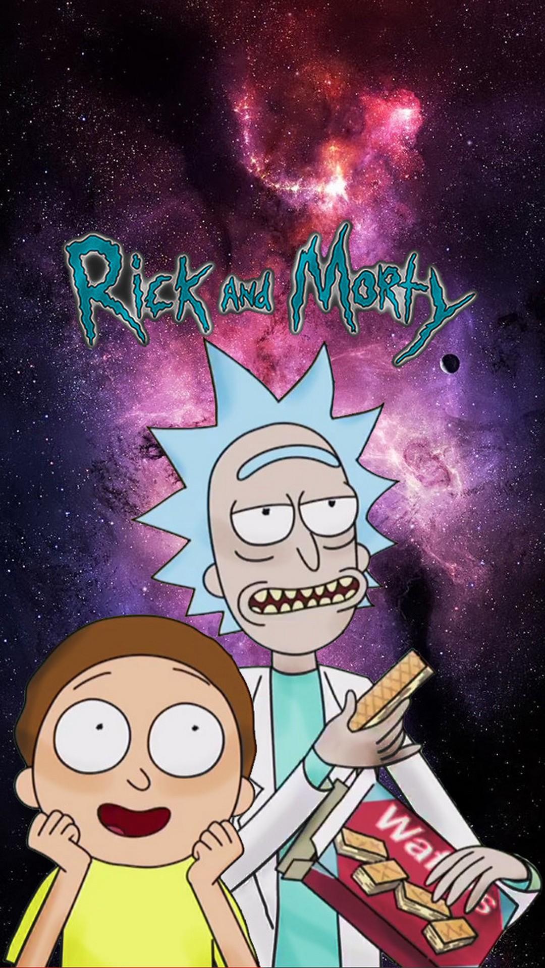 Rick and Morty Wallpaper iPhone Phone 4K #9230e