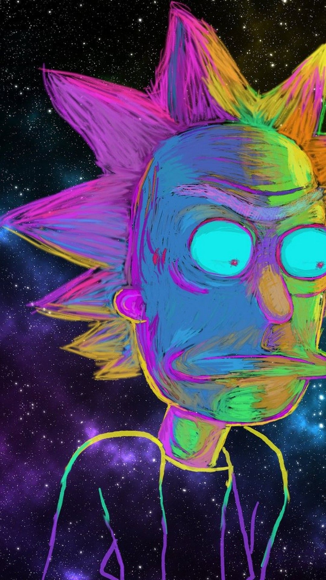 Top Trippy Rick And Morty Wallpaper FULL HD 1920×1080 For PC