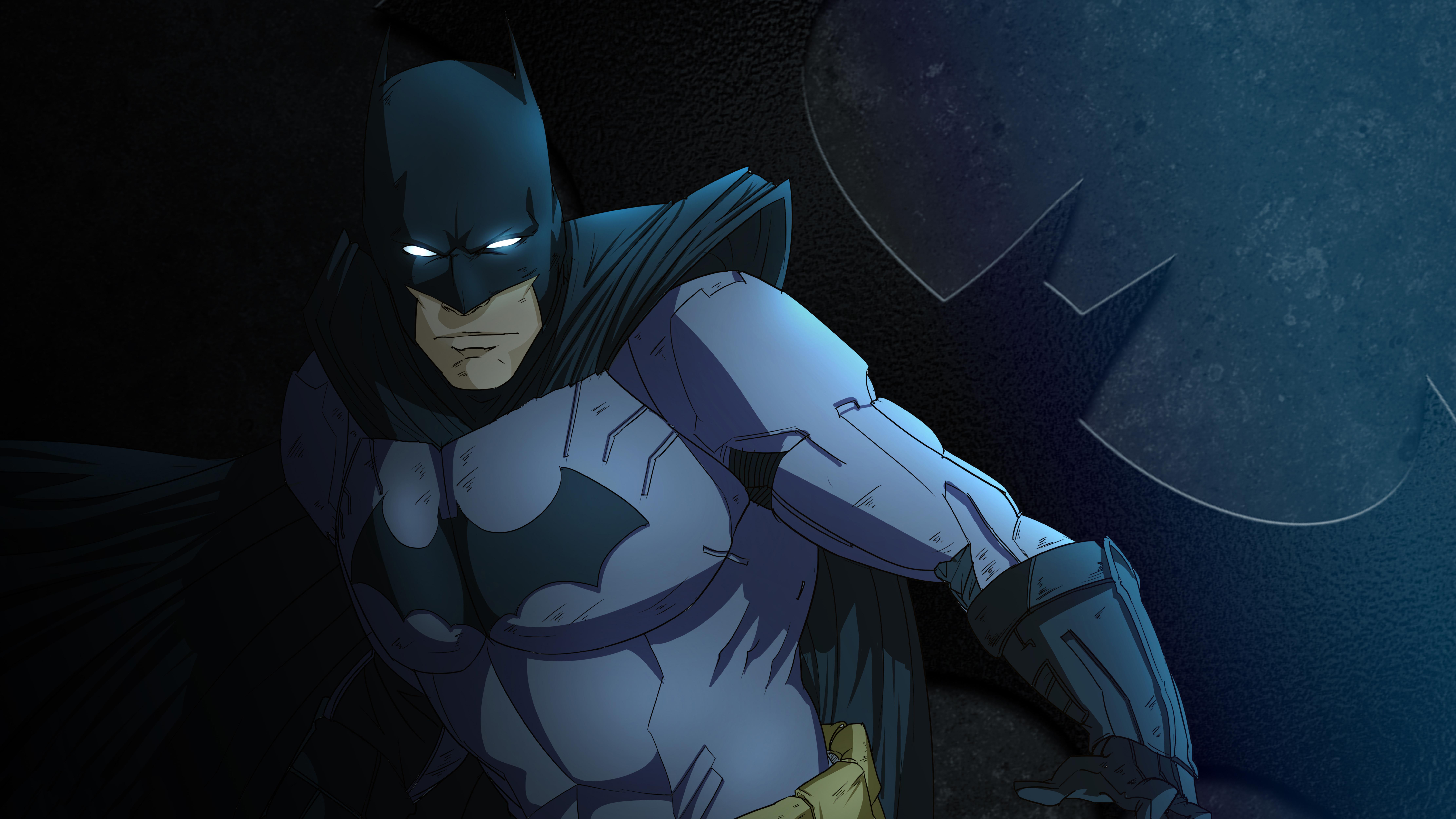 Batman Artwork 8k, HD Superheroes, 4k Wallpaper, Image