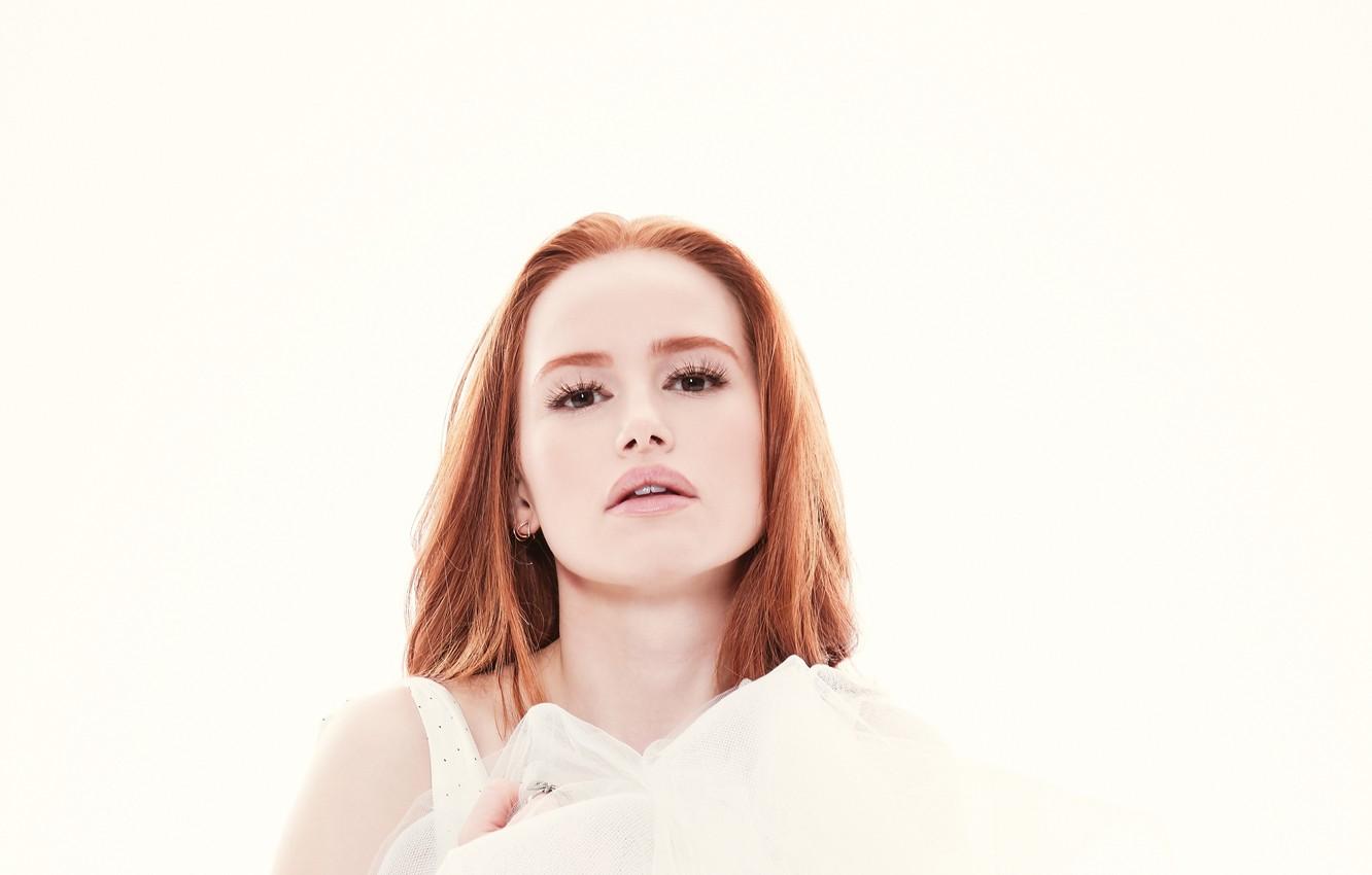 Wallpaper actress, red, Madelaine Petsch image for desktop, section