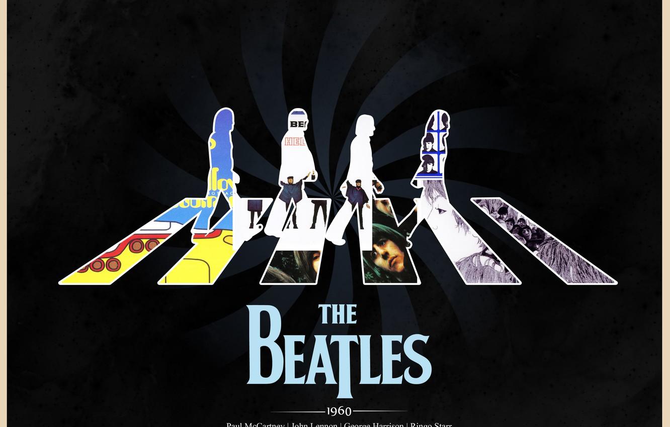 Wallpaper Abbey Road, The Beatles, Rock, Paul McCartney, John Lennon, album covers, Ringo Starr, John Harrison image for desktop, section музыка