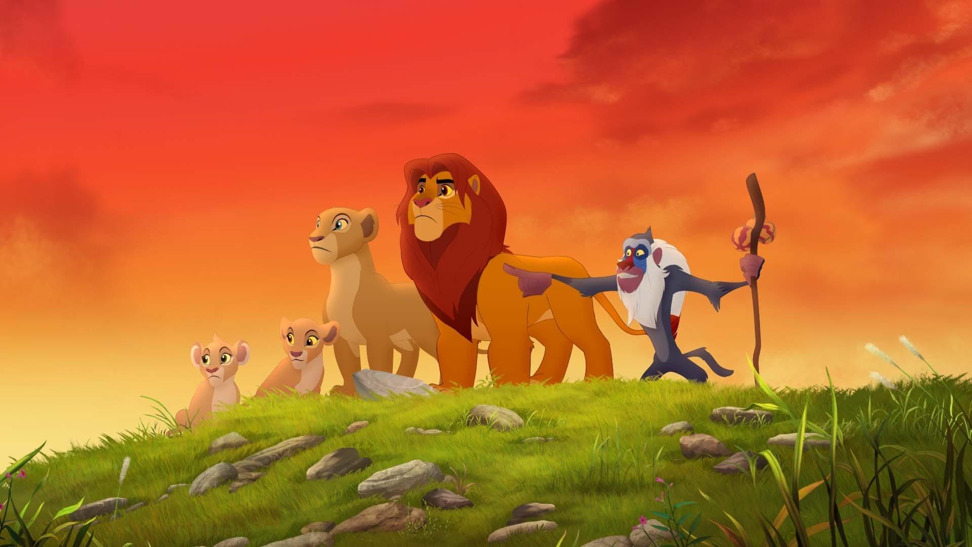 Lion King picha Tiifu, Kiara, Nala, Simba and Rafiki HD karatasi la