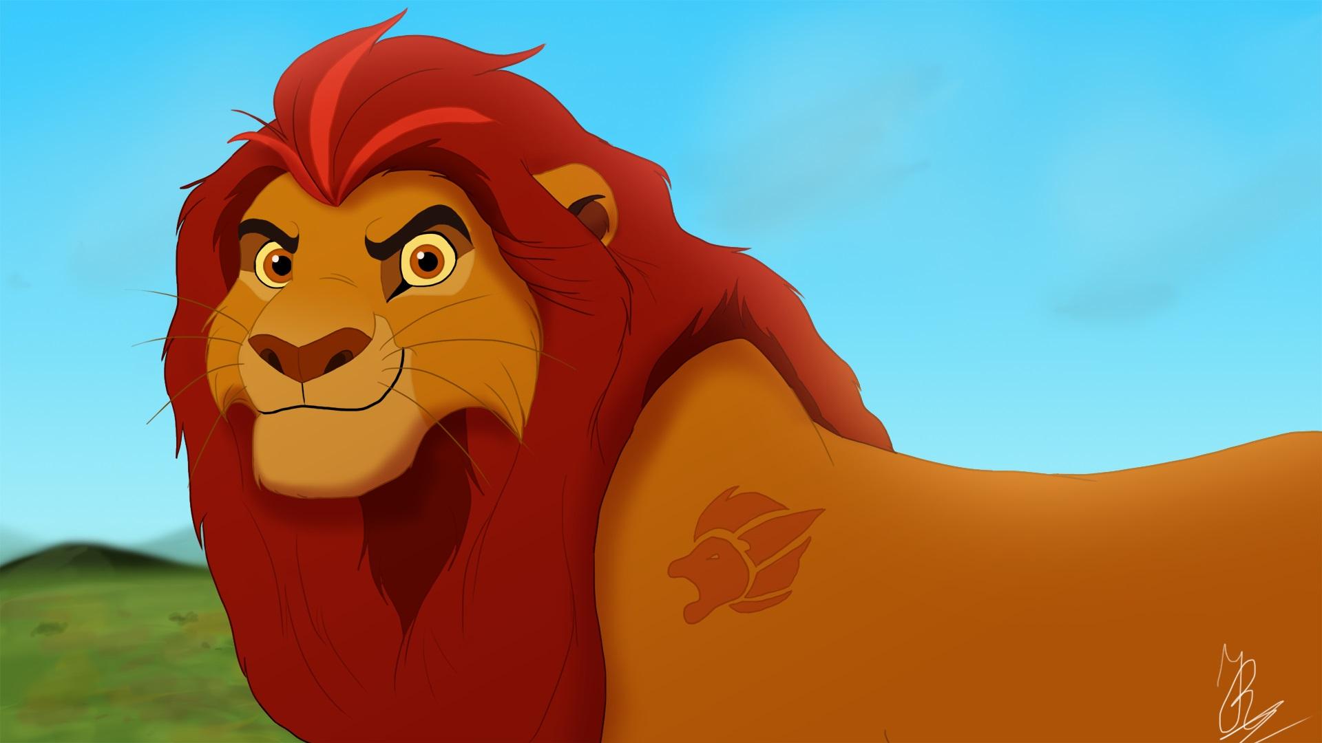 kion adult Lion Guard Wallpaper