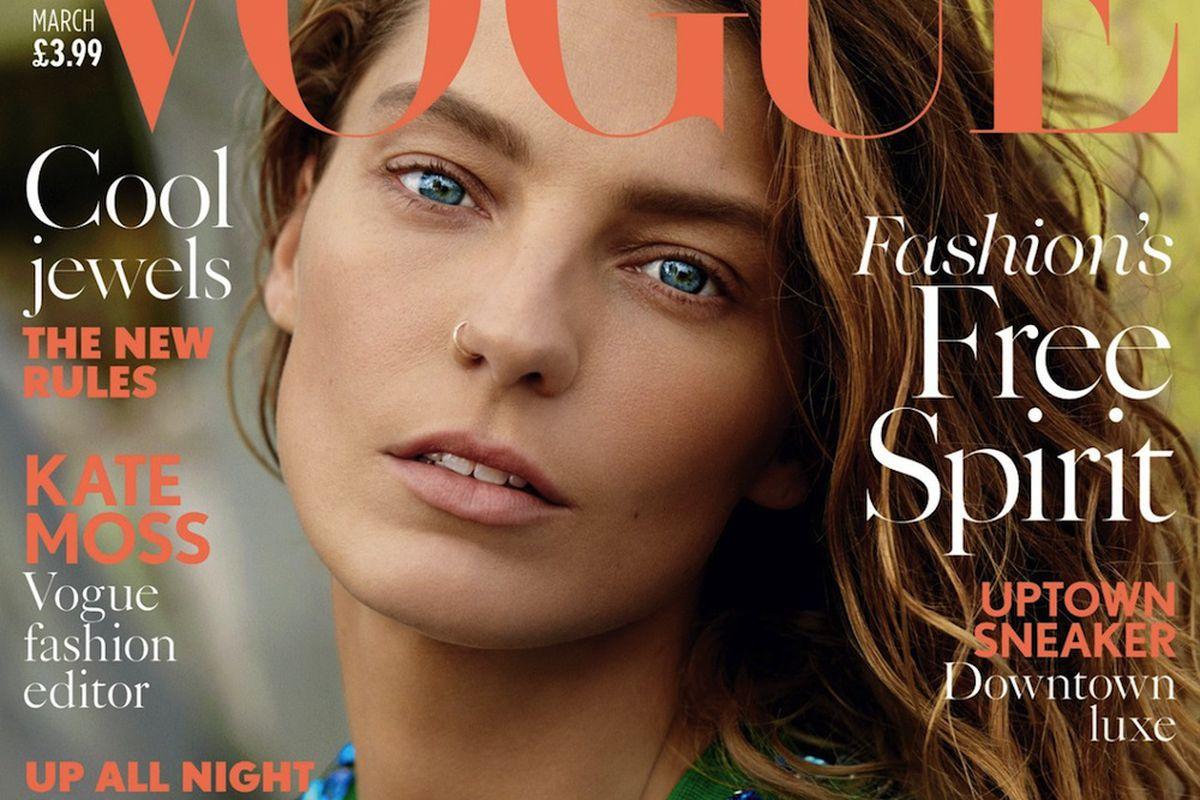 British Vogue Editor Is 'Bored' With the Thin Model Debate