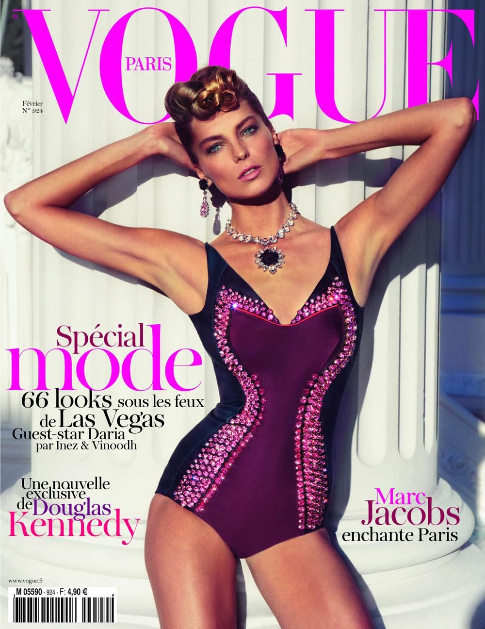 Daria Werbowy Vogue wallpaper_Beauty_download free wallpaper