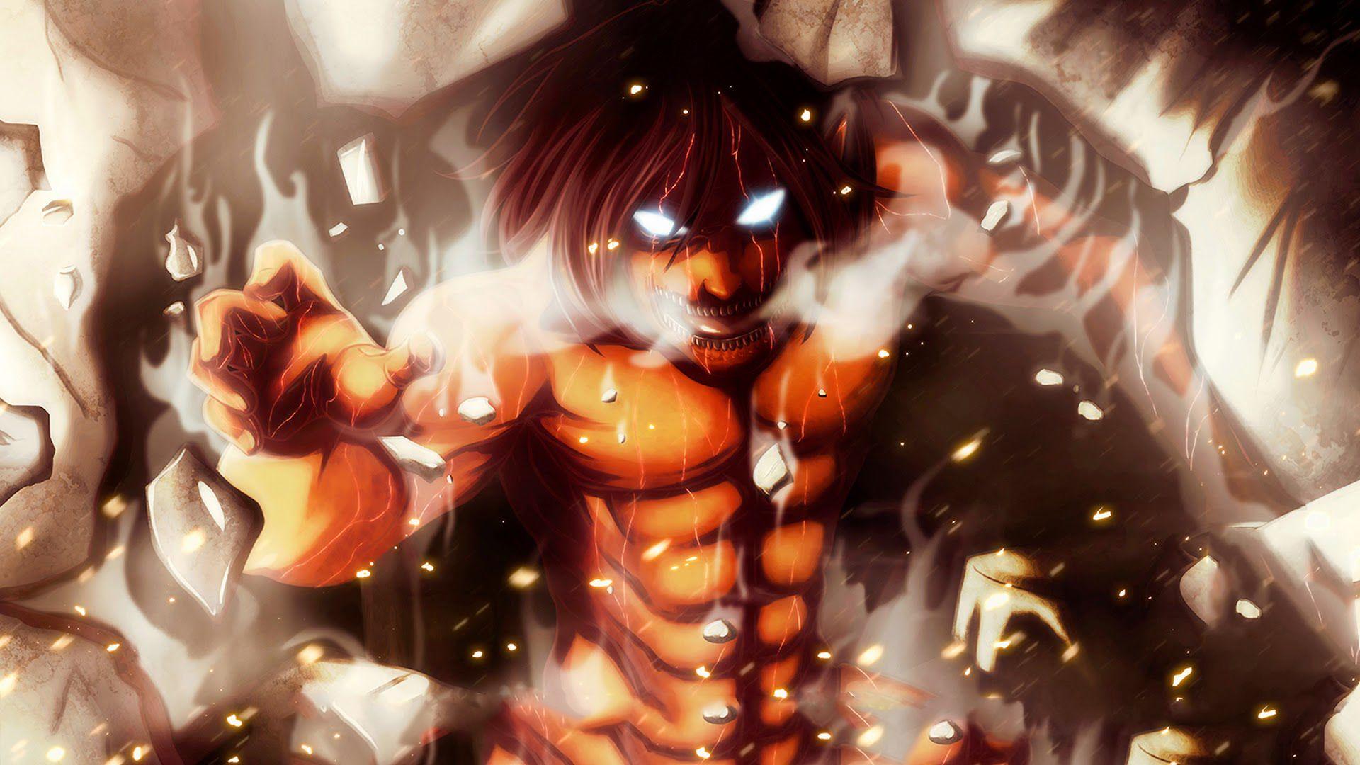 Anime Attack On Titan Titan Eren Yeager Wallpaper. Attack on Titan