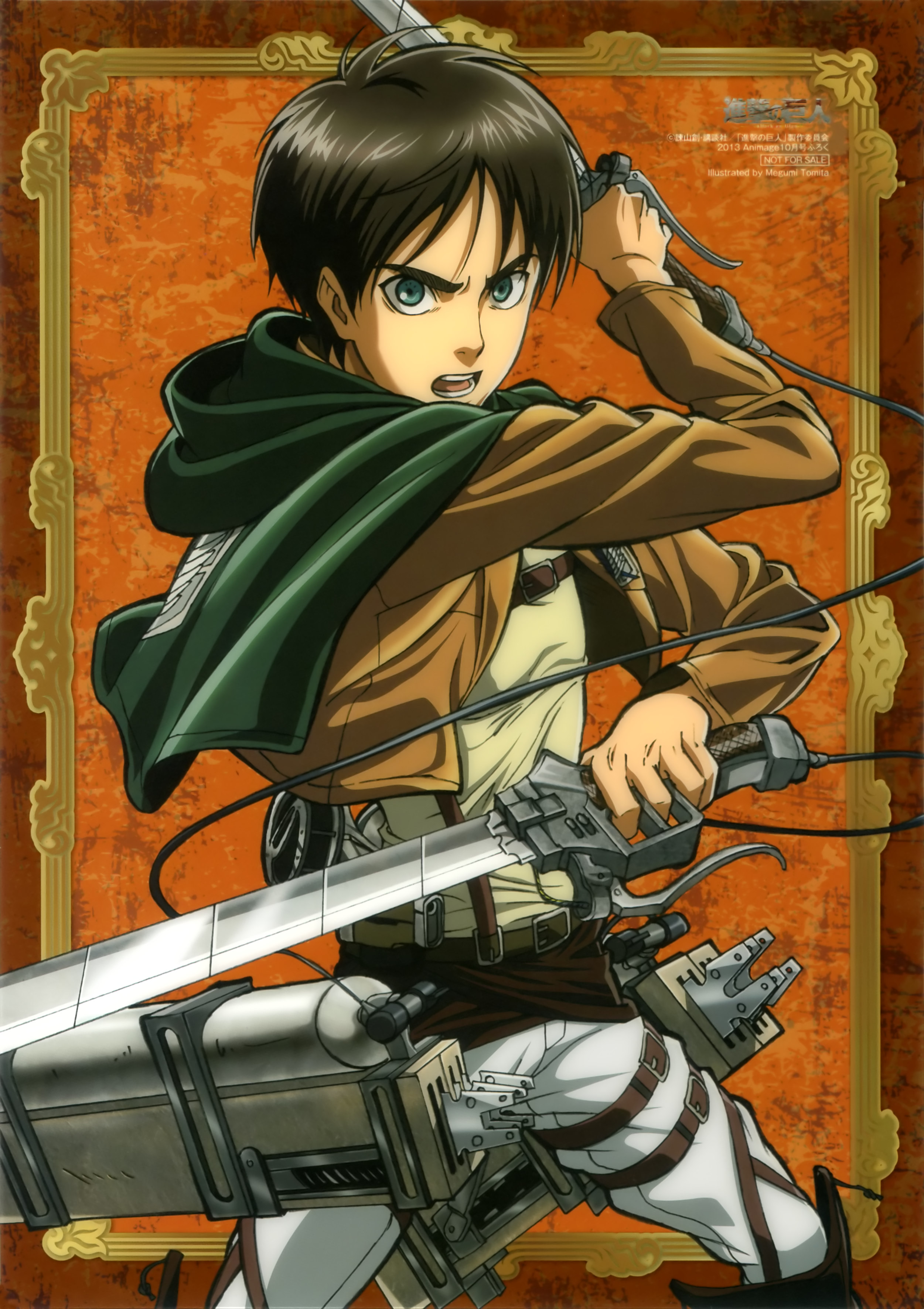 eren jaeger anime attack on titan shingeki no kyojin hd wallpaper