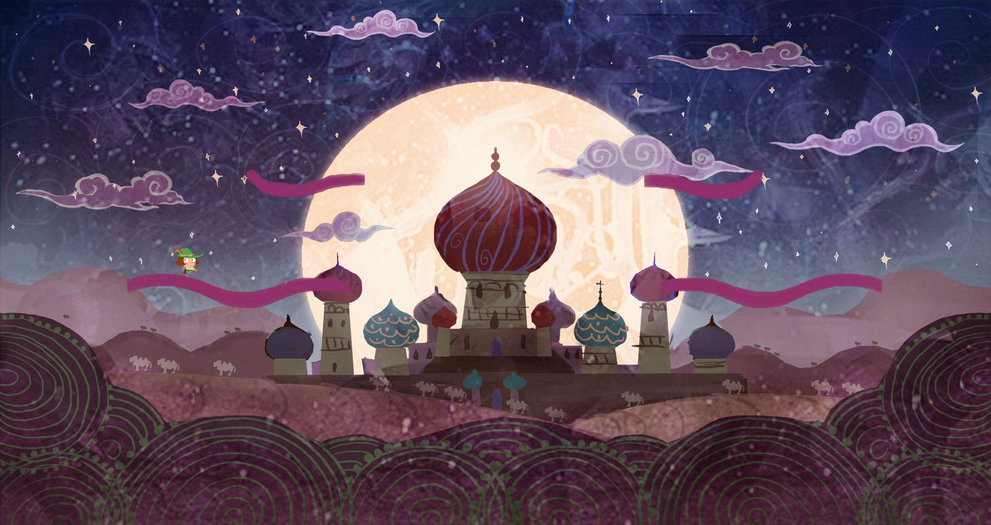 Check it out!. Night illustration, Arabian nights stories
