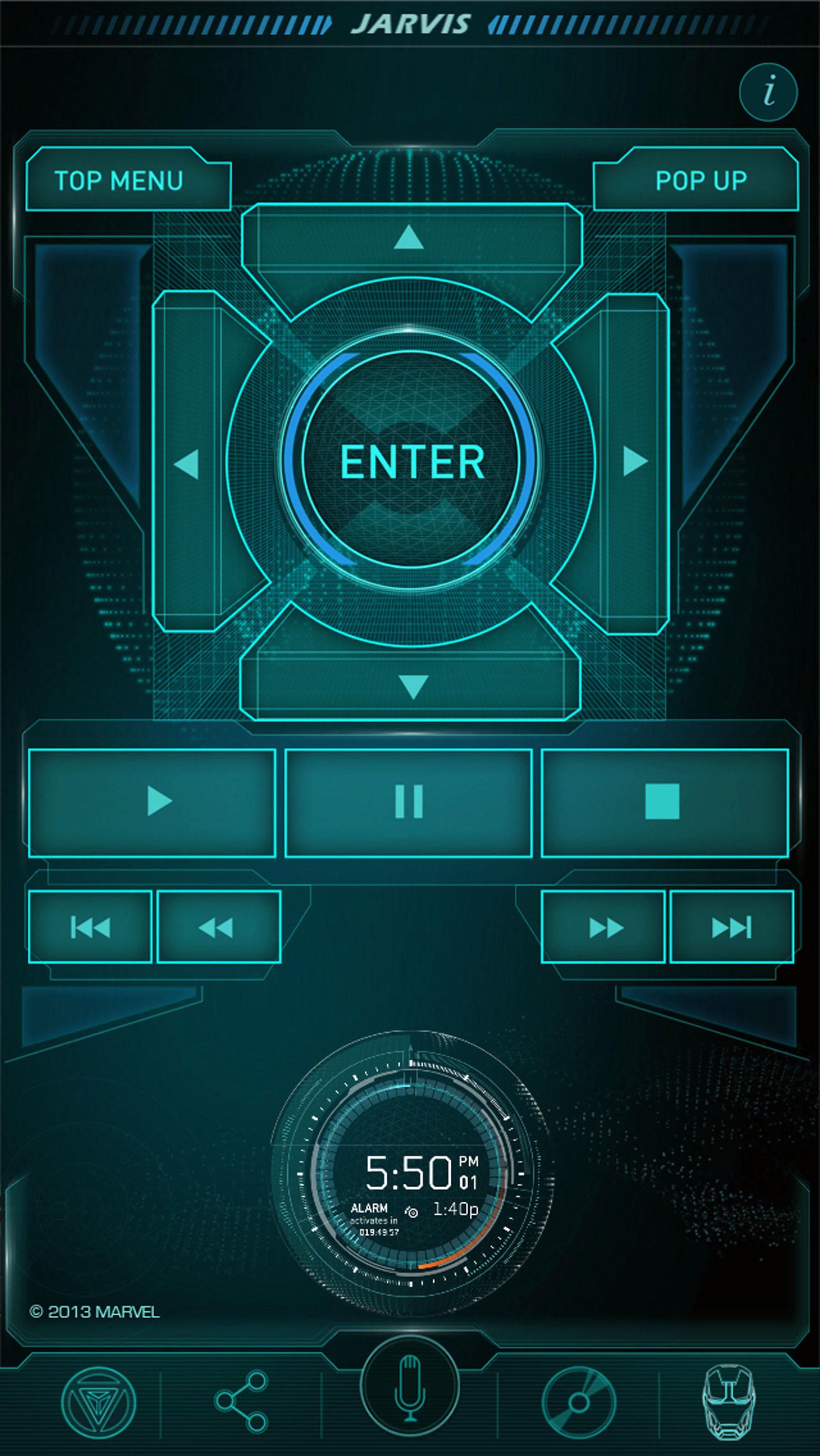 Jarvis iPhone Wallpaper