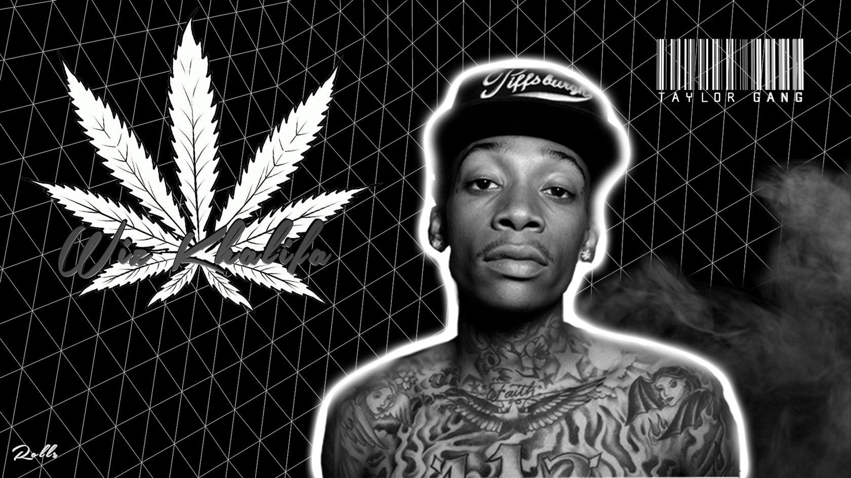 WIZ KHALIFA rap rapper hip hop gangsta 1wizk weed drugs marijuana