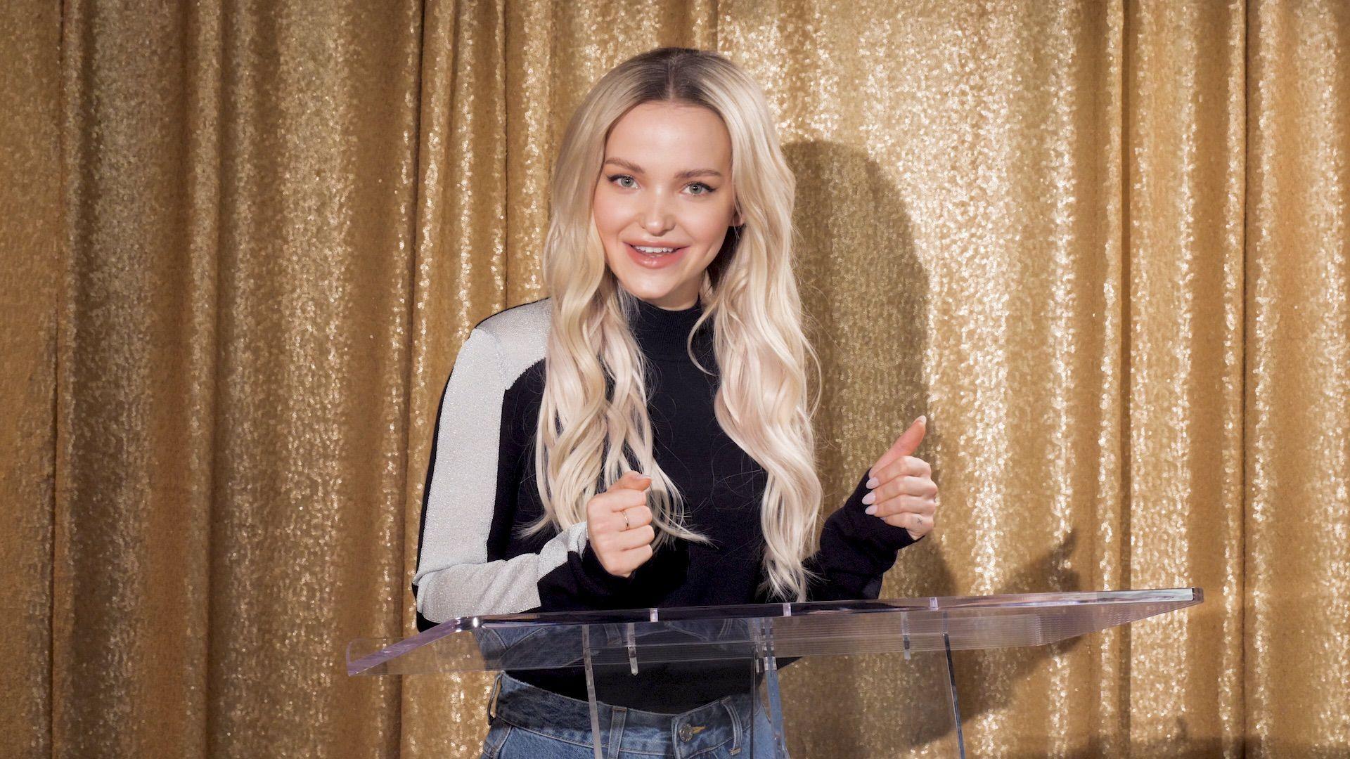 Dove Cameron Competes in a Lyric Battle Against Her Biggest Fan