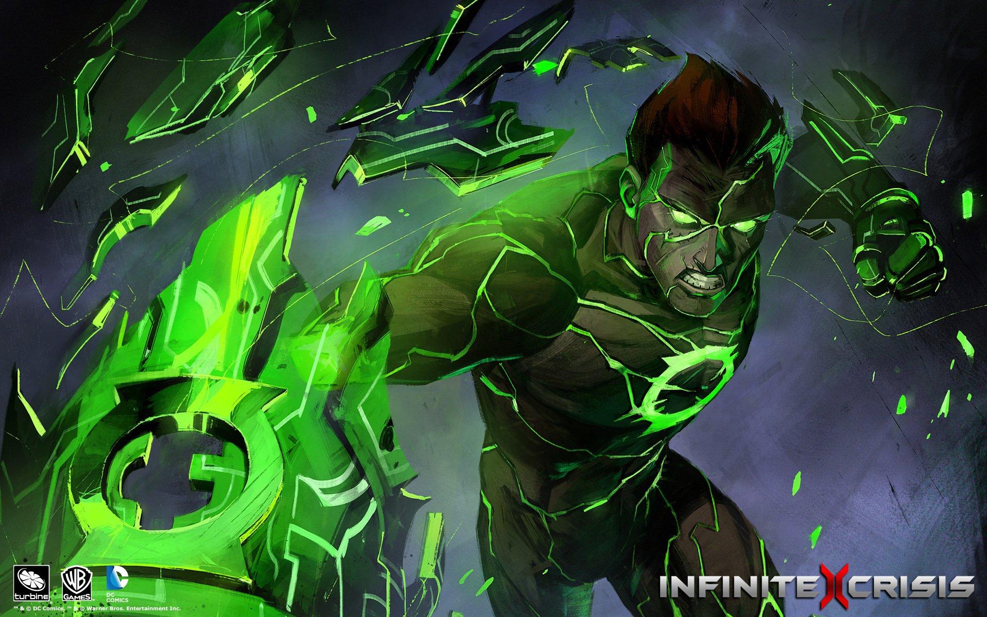 Heroes comics infinite crisis Green Lantern Fantasy Games wallpaper