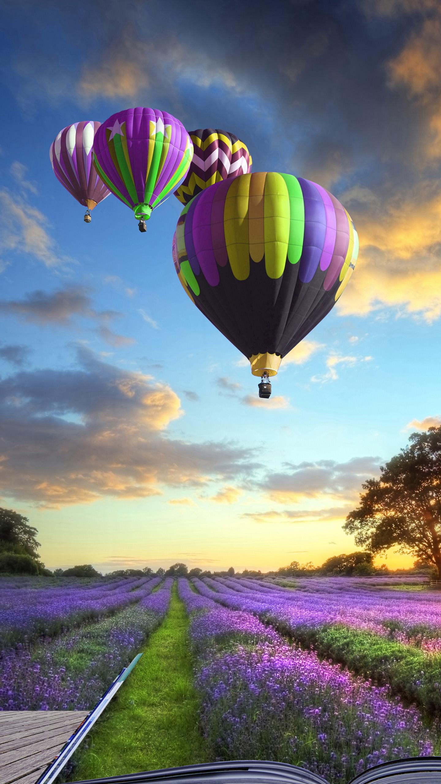 Colorful hot air balloon Nature Nexus 6 Wallpaper, Nexus 6