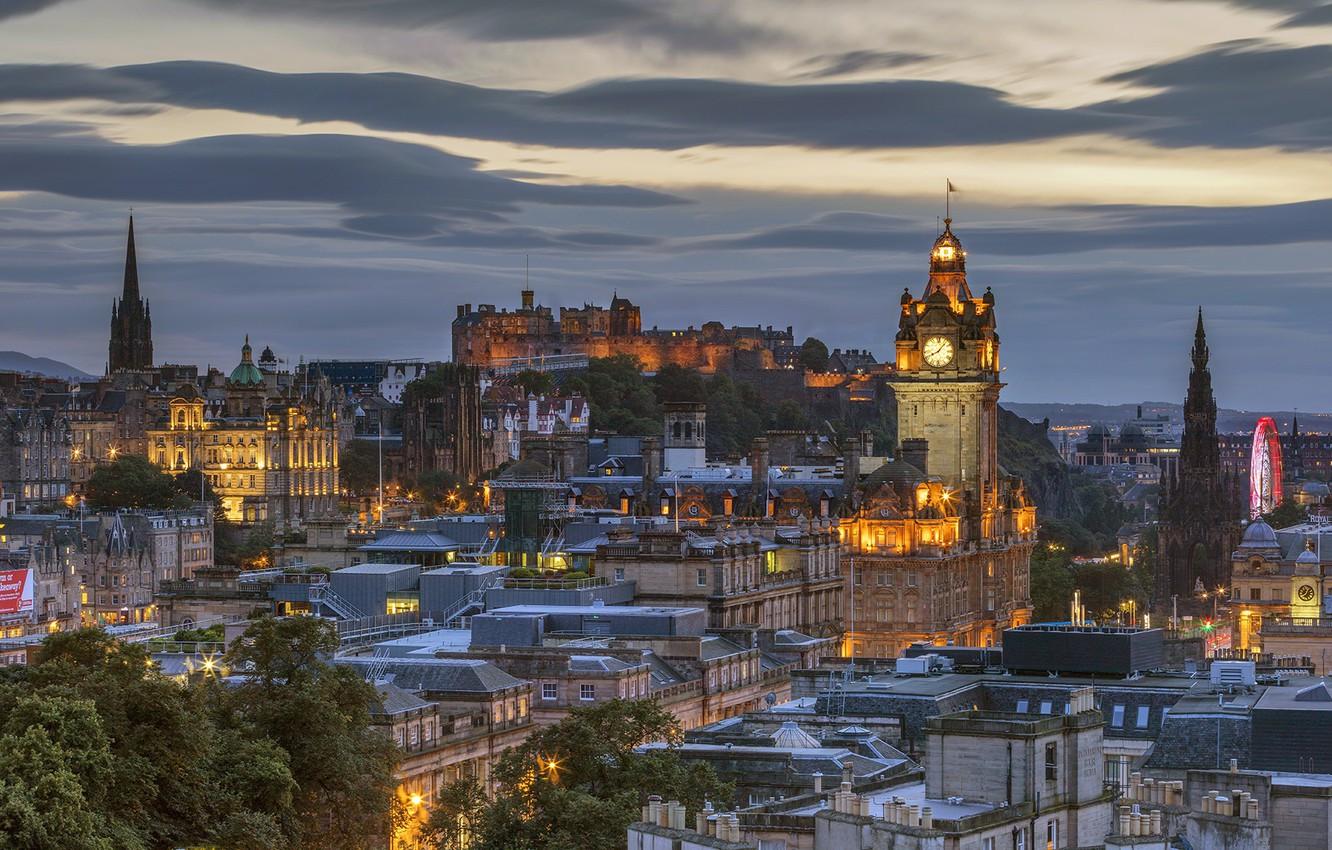 Wallpaper Scotland, Scotland, Edinburgh, Edinburgh, Edinburgh Castle image for desktop, section город