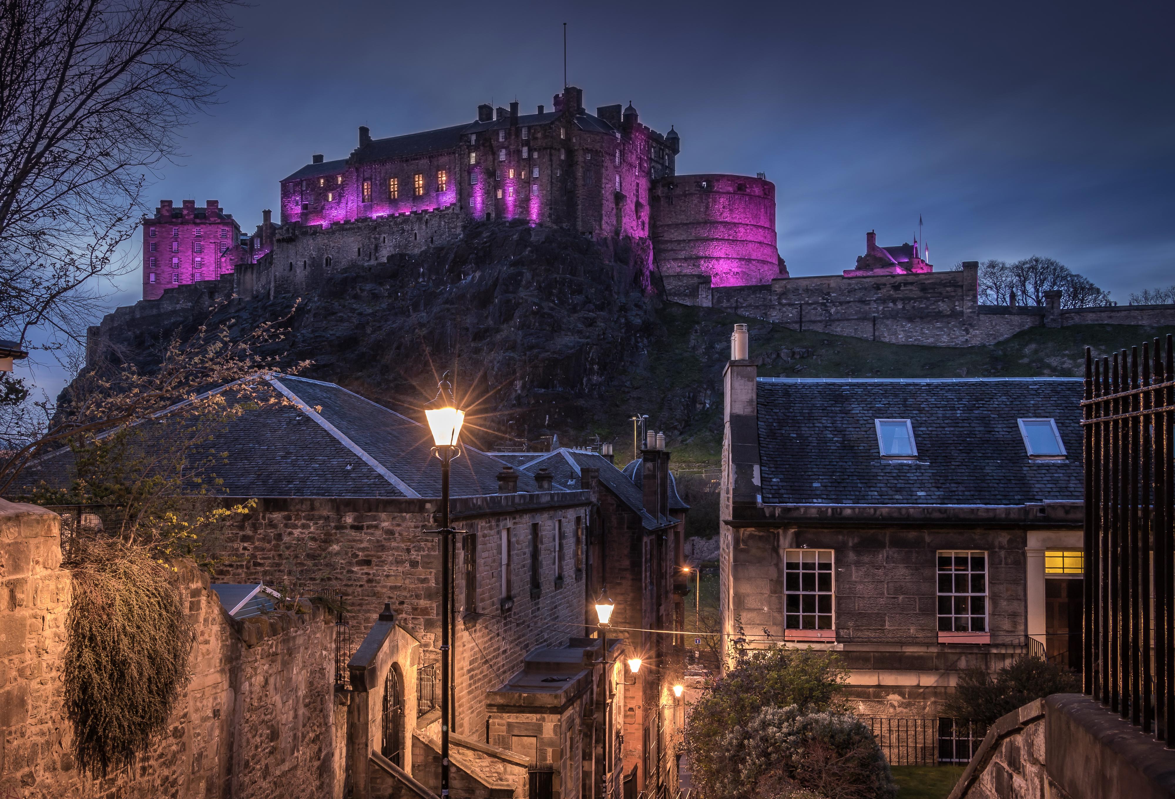 Edinburgh Castle, Scotland 4k Ultra HD Wallpaper. Background Image
