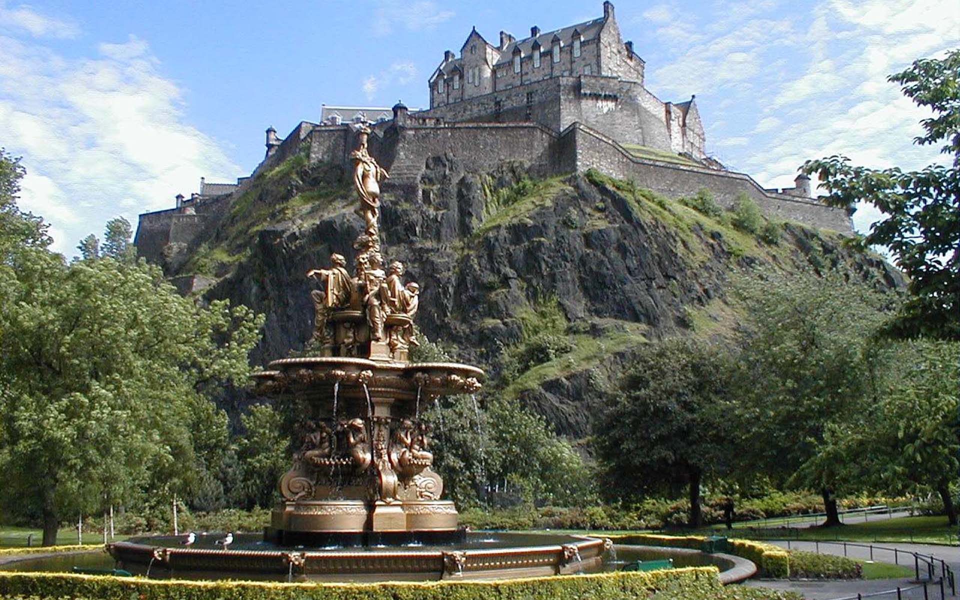 Edinburgh Castle Scotland Size 370959 HD Wallpaper