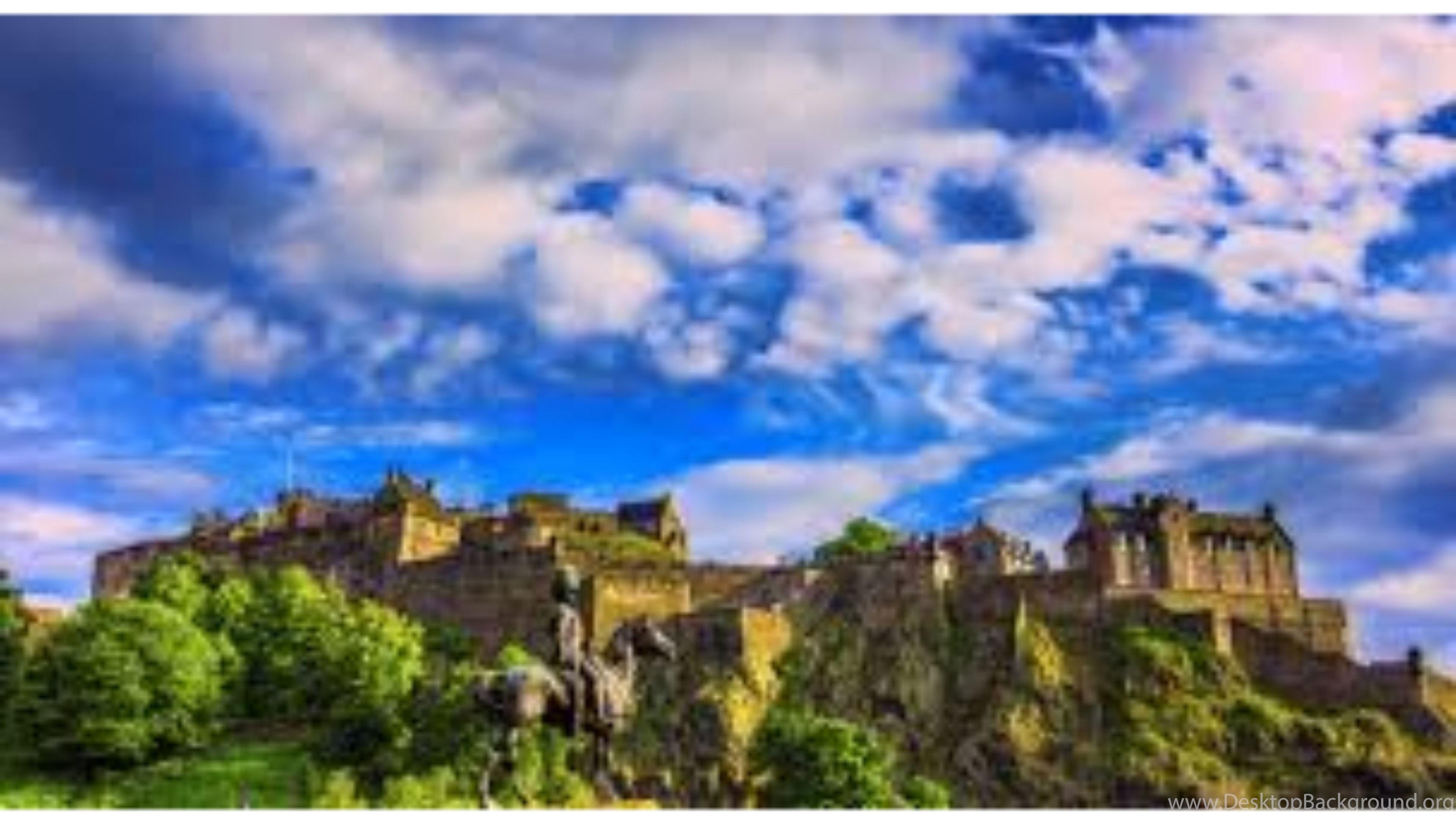 Beautiful 2016 Edinburgh Scotland 4K Wallpaper Desktop Background