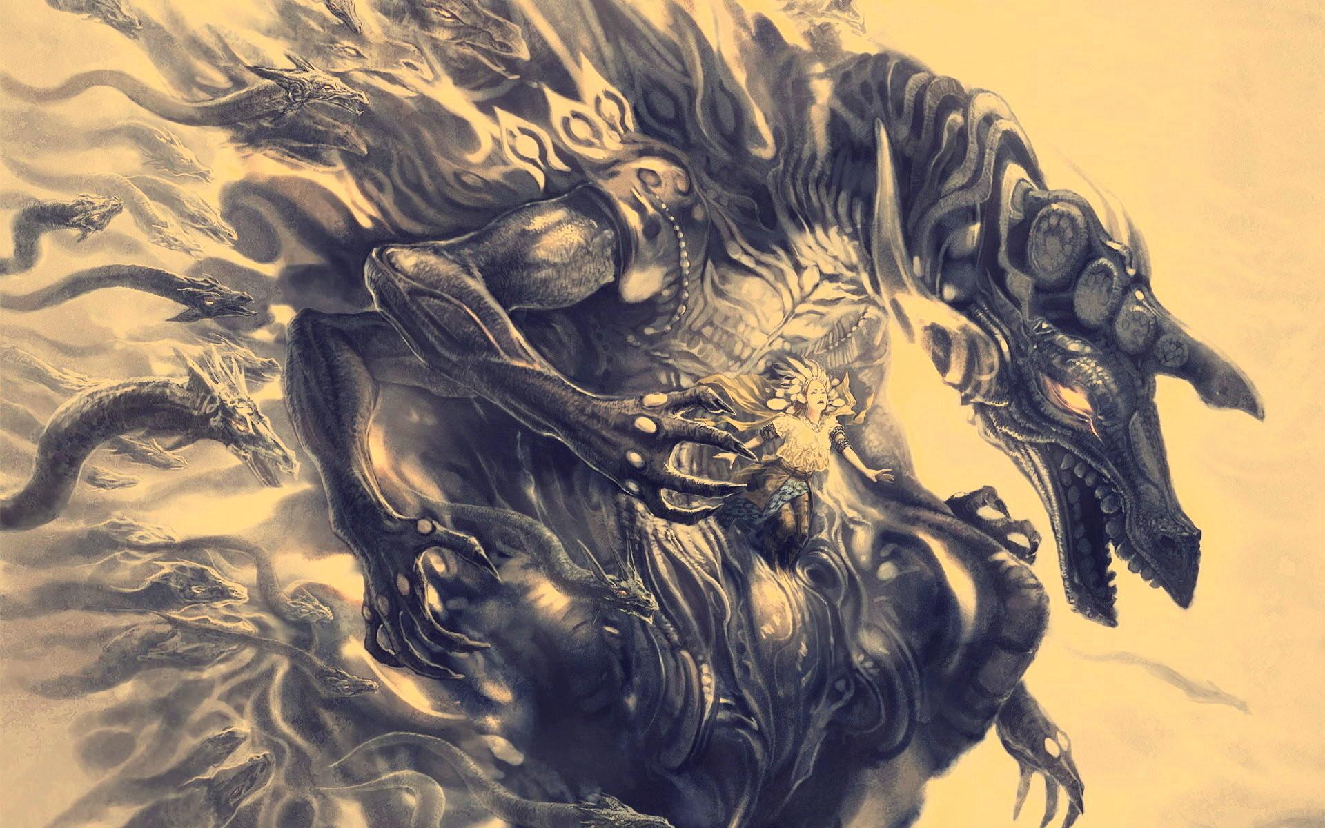 Water Dragon Wallpaper