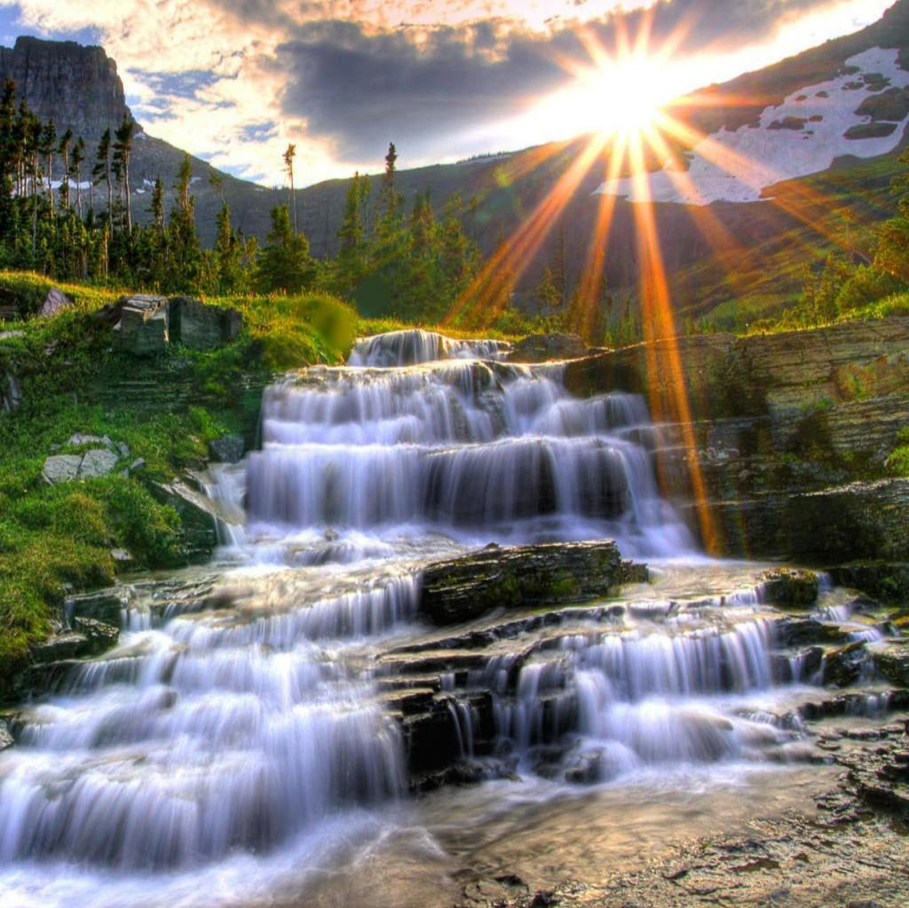 Beautiful Waterfalls Sceneries Wallpaper Water Fall