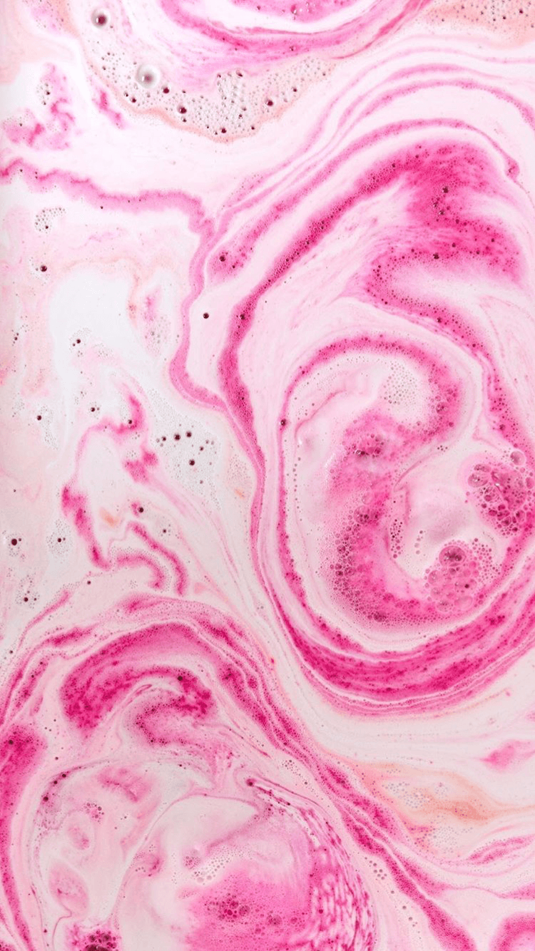 LUSH bath bomb wallpaper. Bath insp. Lush bath bombs, Pink