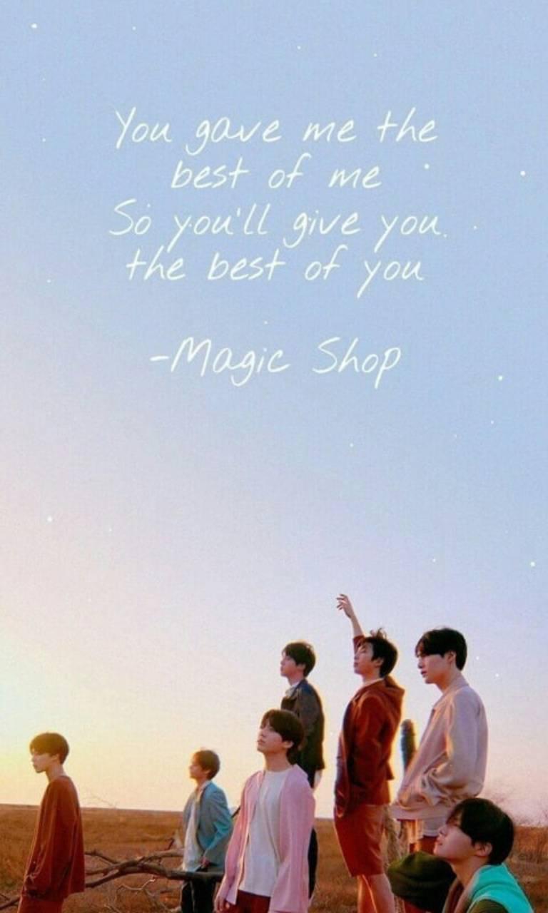 BTS MAGIC SHOP Wallpaper