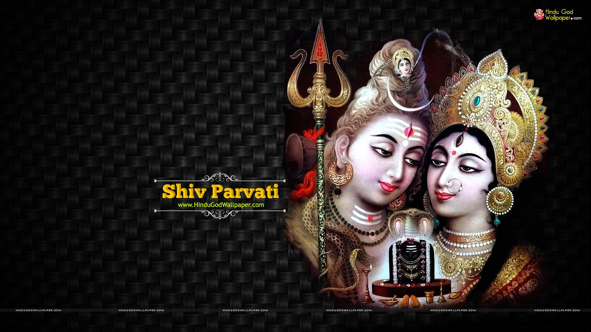 Shiva Parvati HD Wallpaper Full Size Free Download