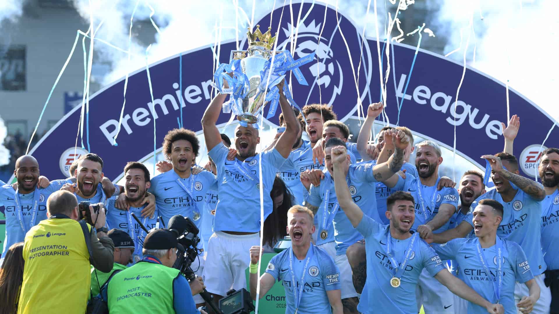 Watch: That moment Manchester City lifted a historic trophy [video]