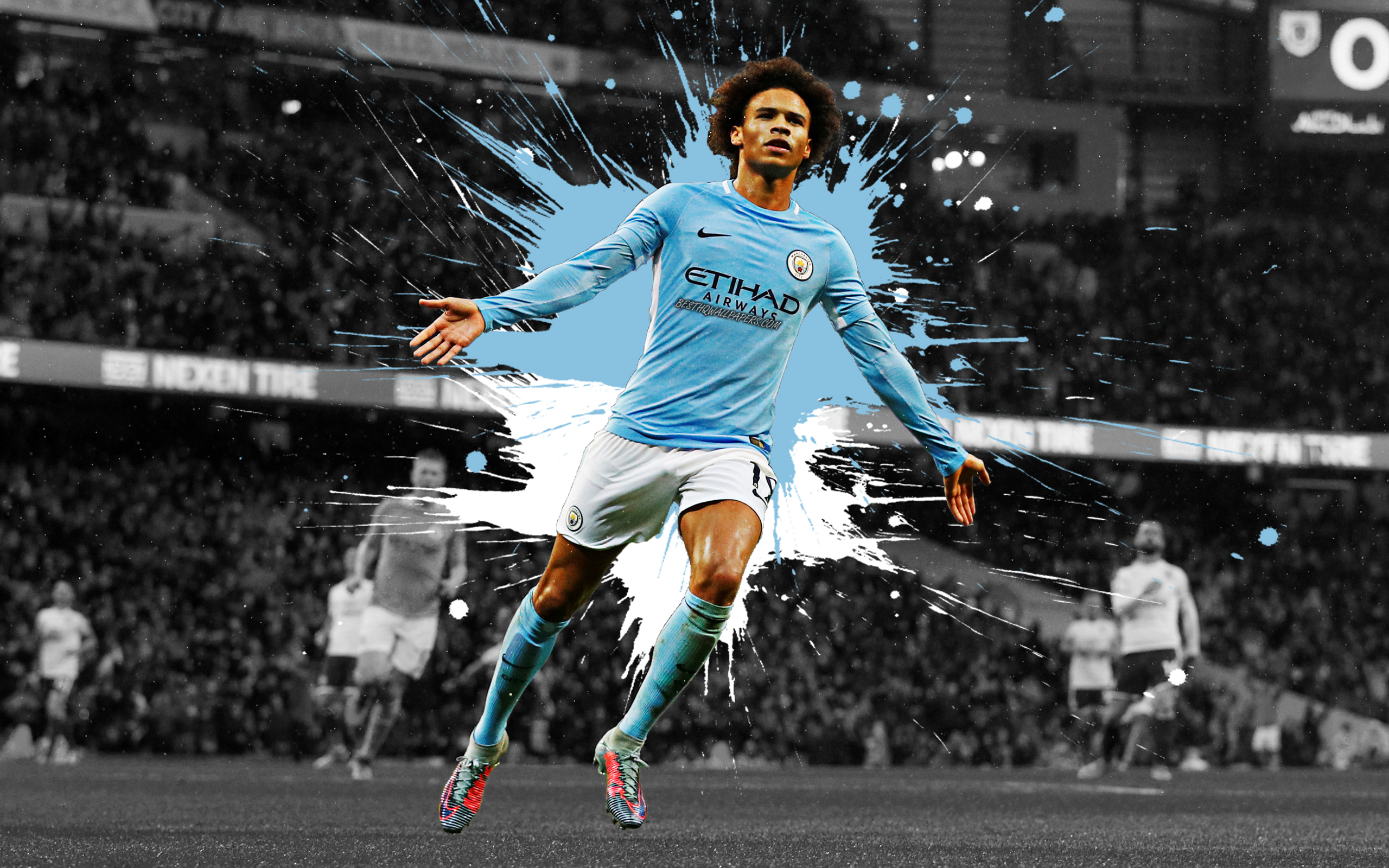 2560x1600 Soccer, Manchester City F.C., German, Leroy Sané