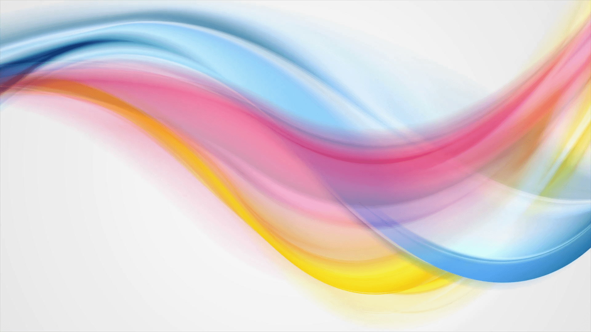 Colorful smooth abstract waves motion design. Video animation Ultra HD 4K 3840x2160 Motion Background