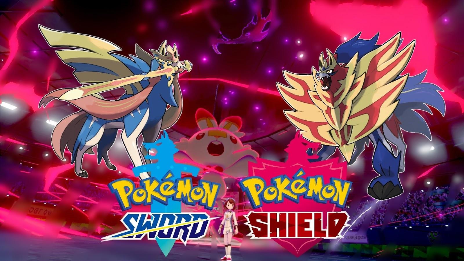 Pokémon Sword & Shield HD Wallpaper: Sword & Shield 4K