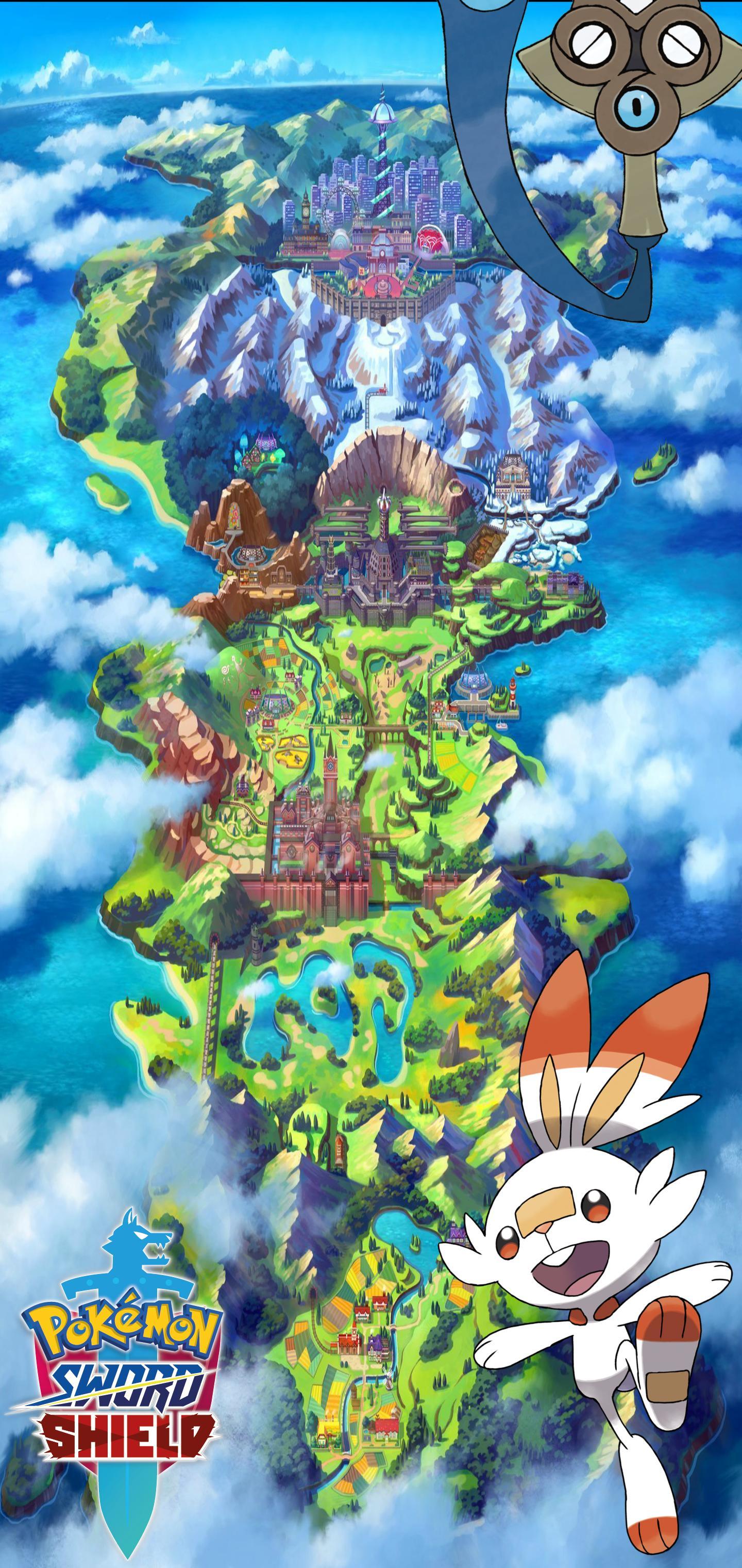 Pokemon Sword and Shield Poster Art 8K Wallpaper #3.1352