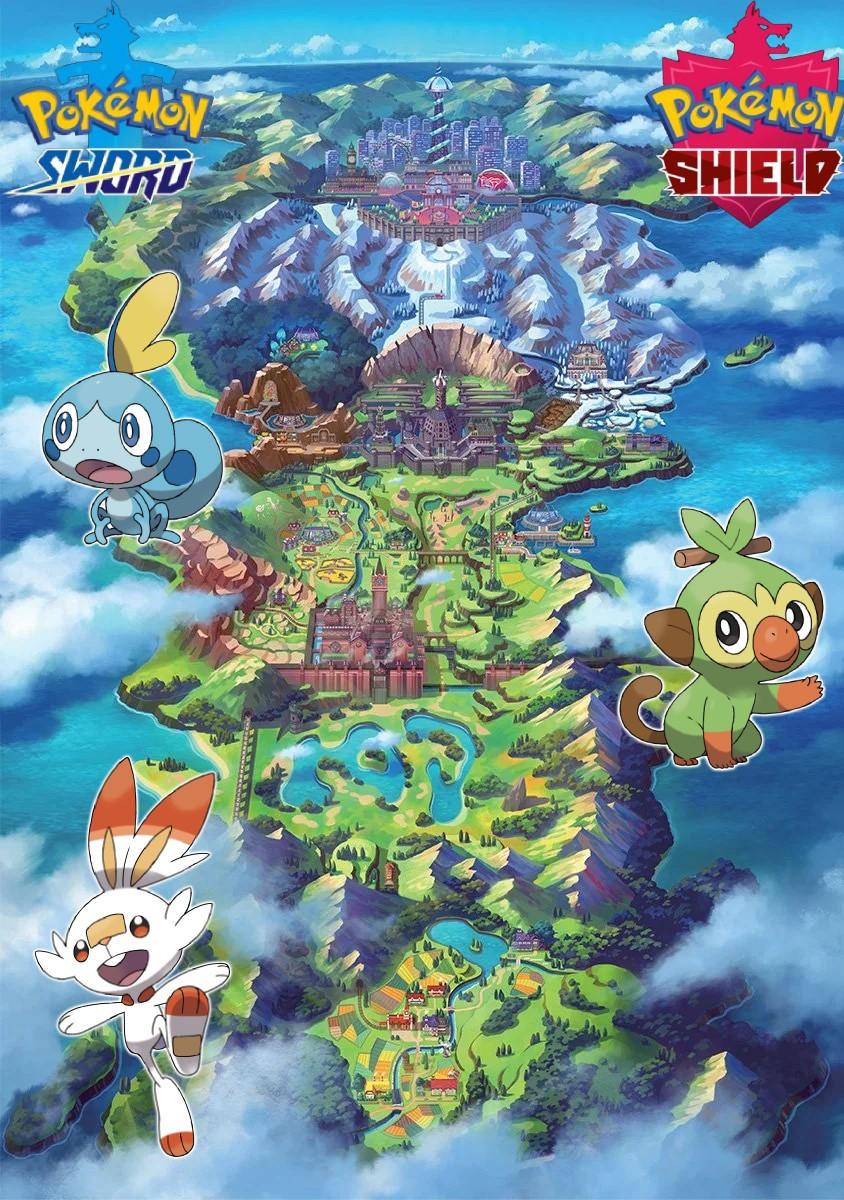 Pokemon Sword and Shield Poster/Wallpapers